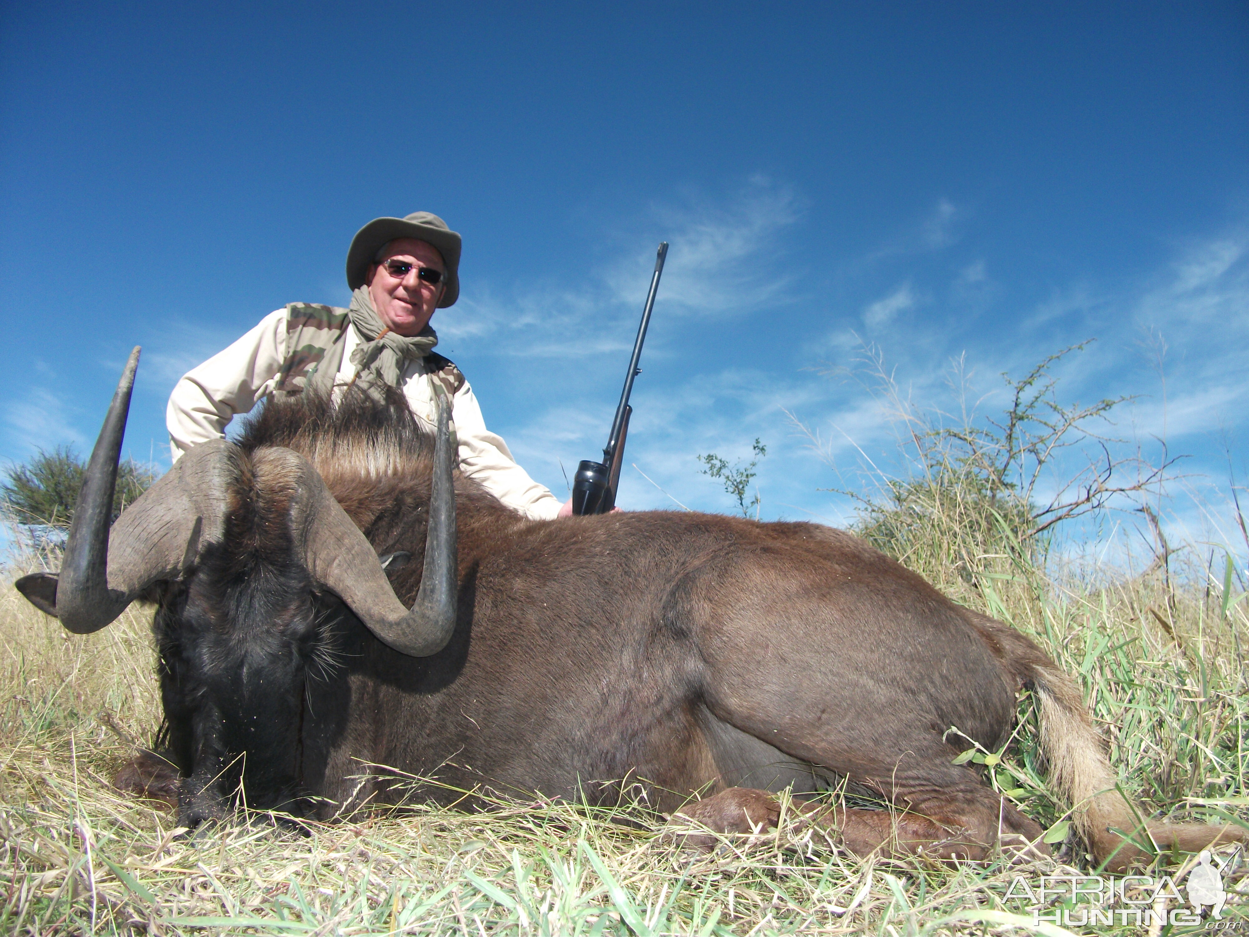 Hunting Black Wildebeest in Namibia