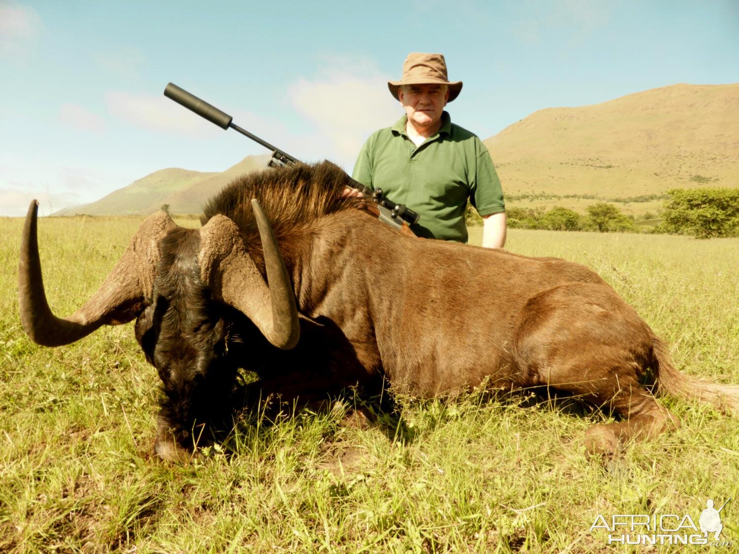 Hunting Black Wildebeest in South Africa