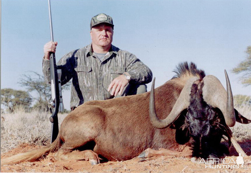 Hunting Black Wildebeest with Wintershoek Johnny Vivier Safaris in SA