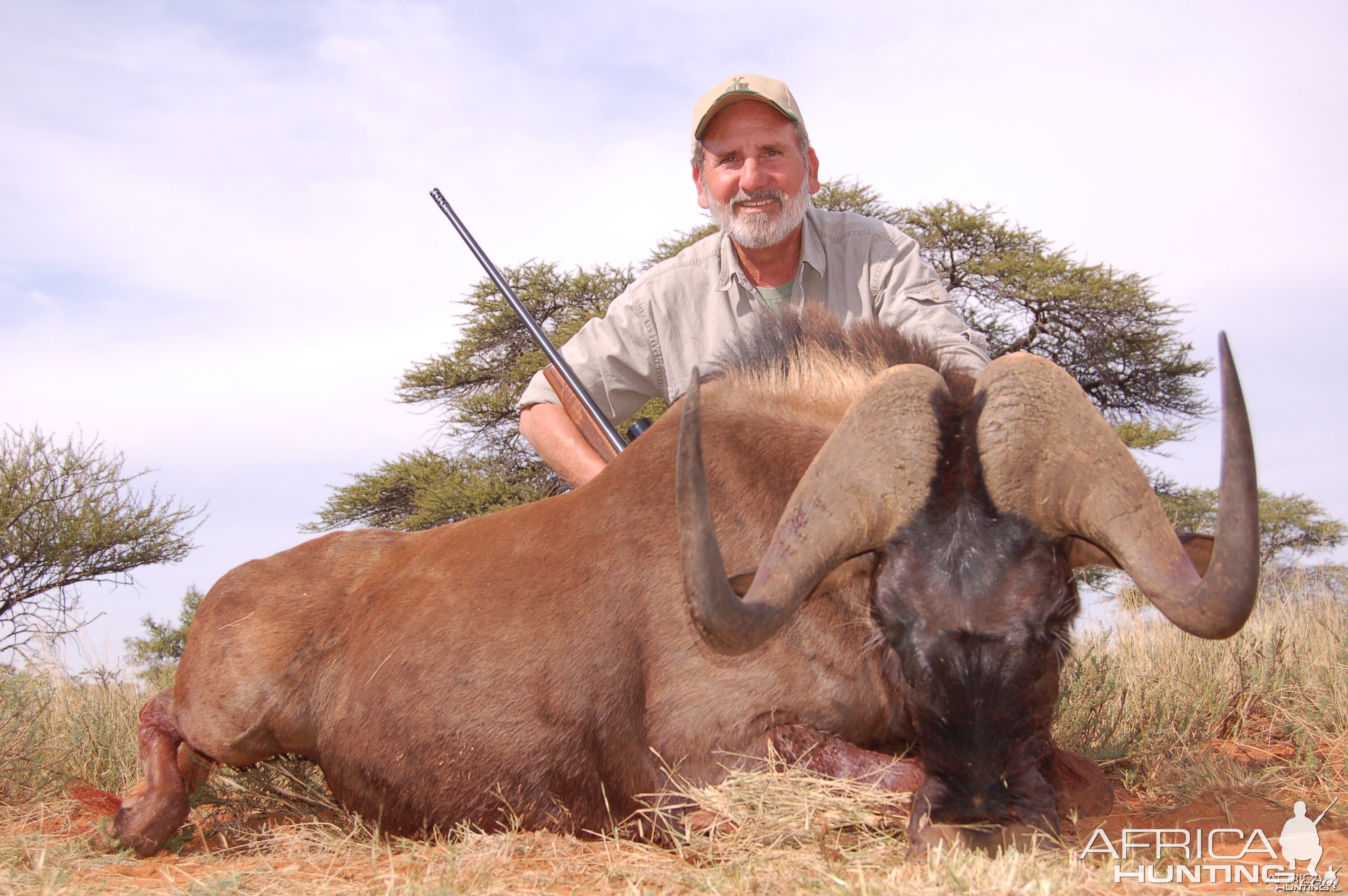 Hunting Black Wildebeest with Wintershoek Johnny Vivier Safaris in SA