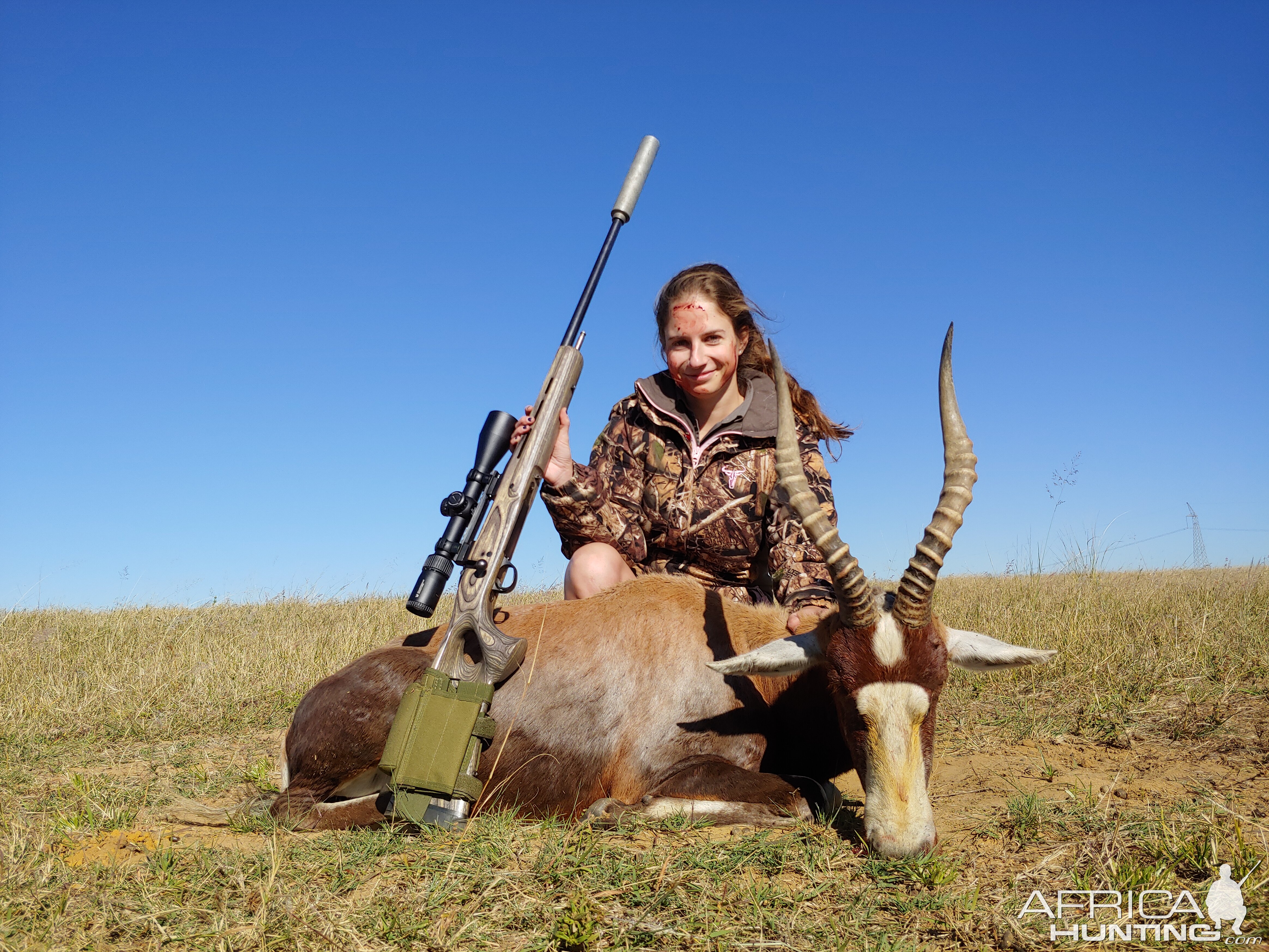 Hunting Blesbok in South Africa