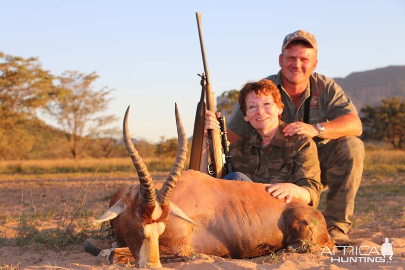 Hunting Blesbok South Africa