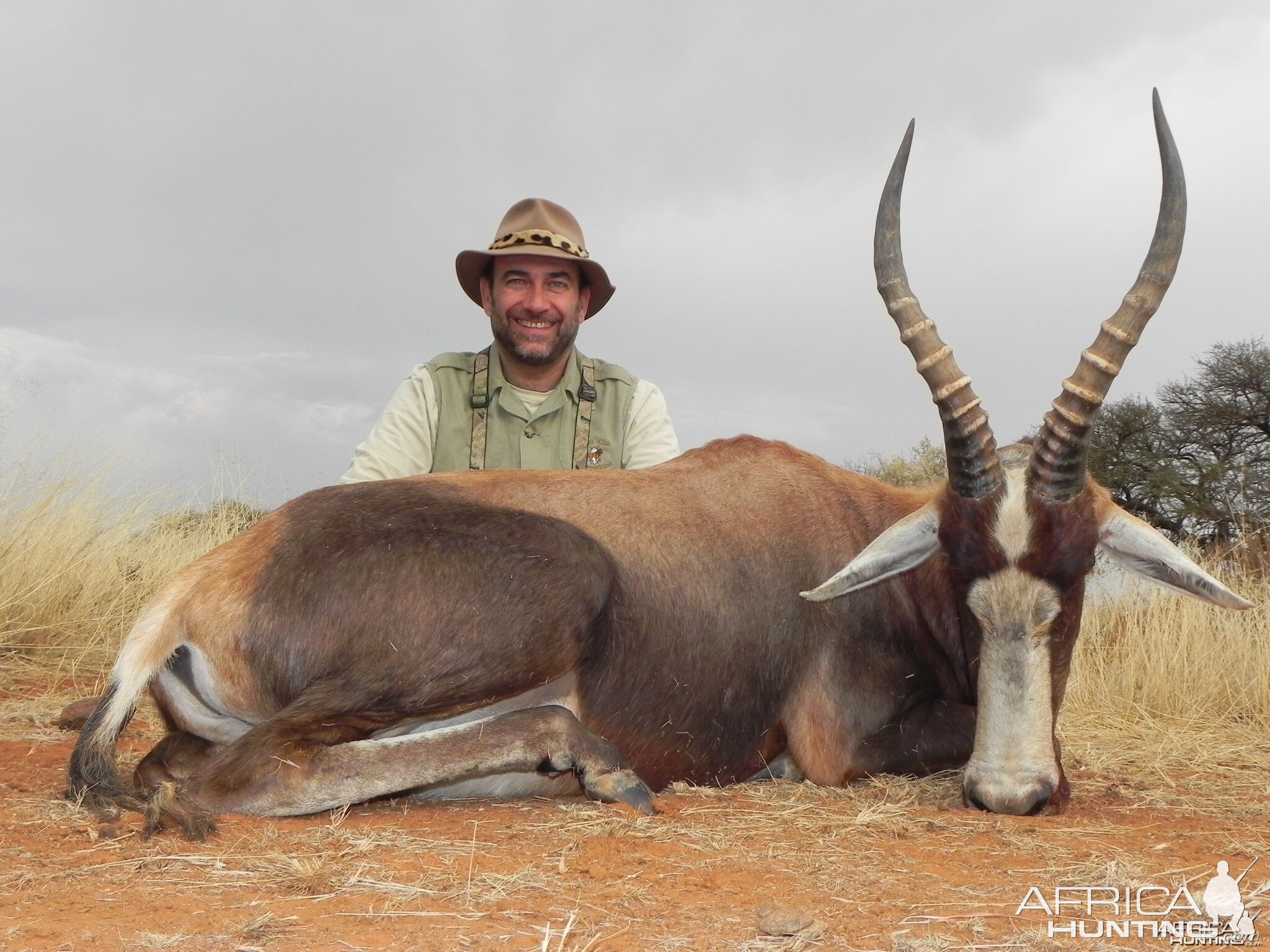 Hunting Blesbok with Wintershoek Johnny Vivier Safaris in SA