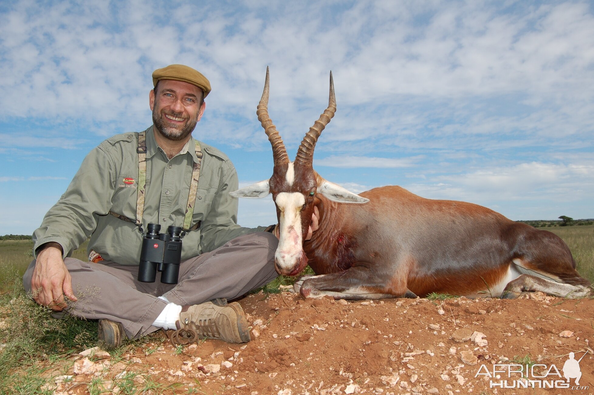 Hunting Blesbok with Wintershoek Johnny Vivier Safaris in SA