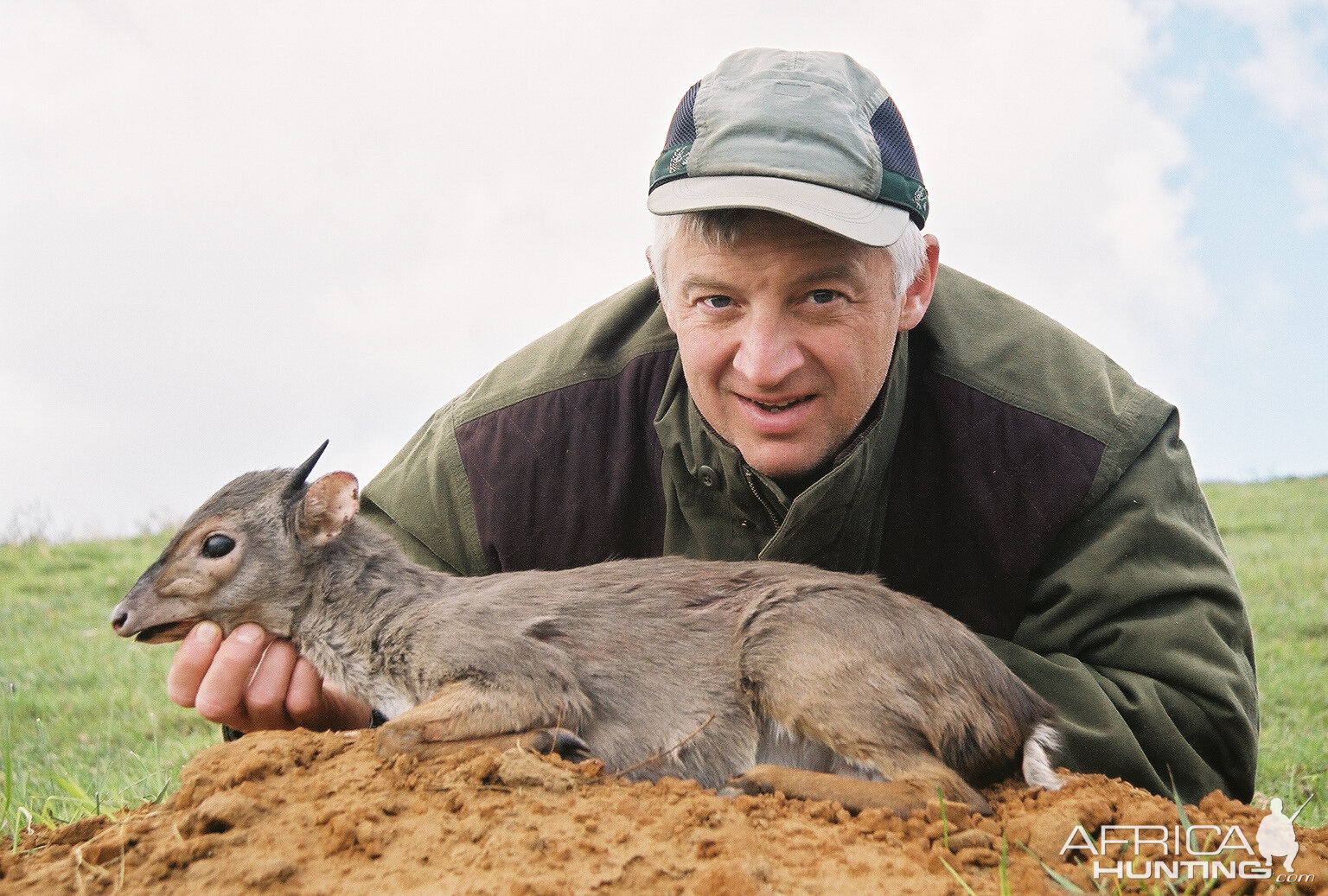 Hunting Blue Duiker with Wintershoek Johnny Vivier Safaris in SA