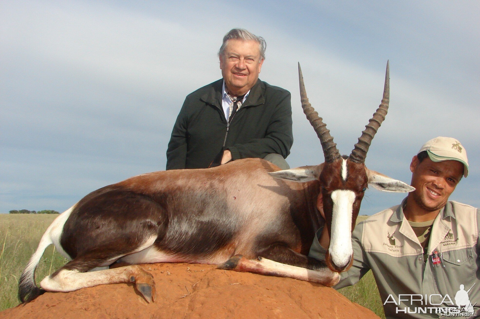 Hunting Bontebuck with Wintershoek Johnny Vivier Safaris in SA