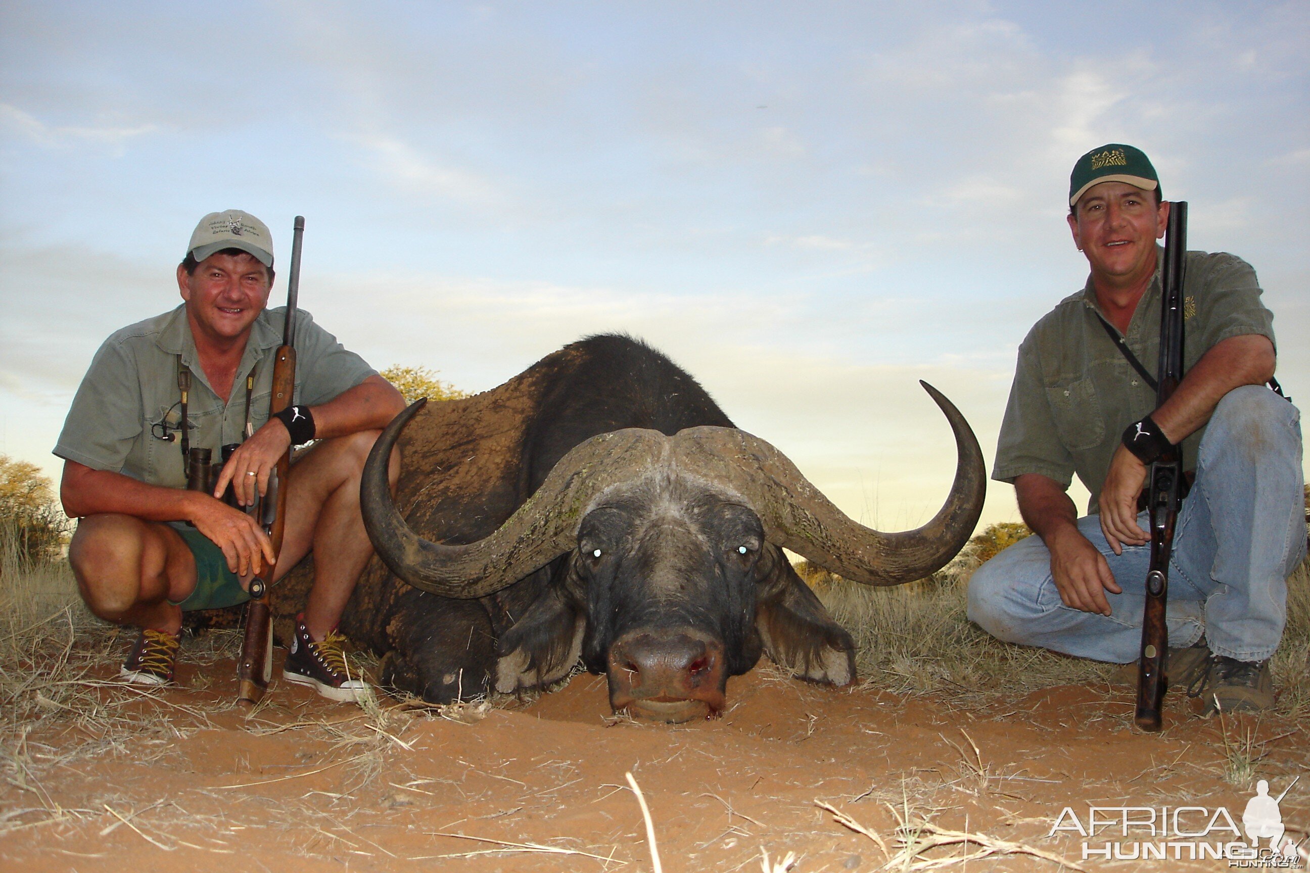 Hunting Buffalo with Wintershoek Johnny Vivier Safaris in SA