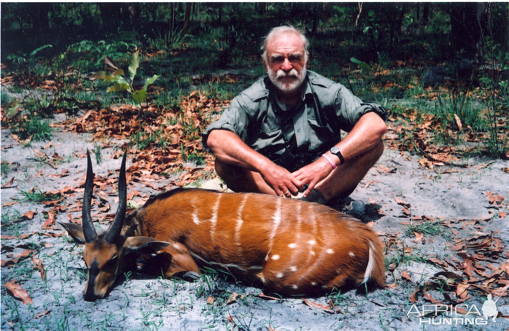 Hunting Bushbuck in CAR with Rudy Lubin Safaris