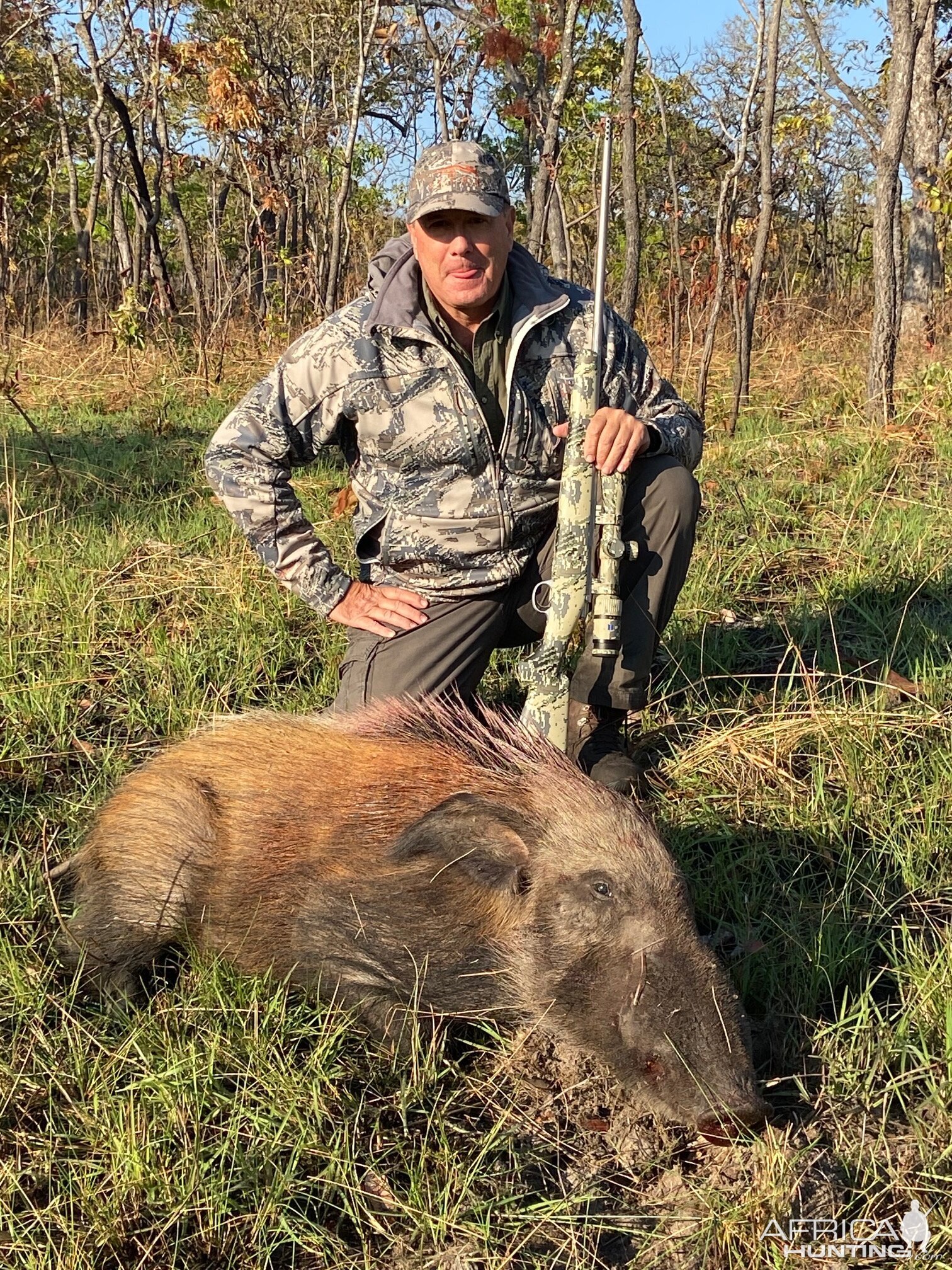 Hunting Bushpig in Tanzania