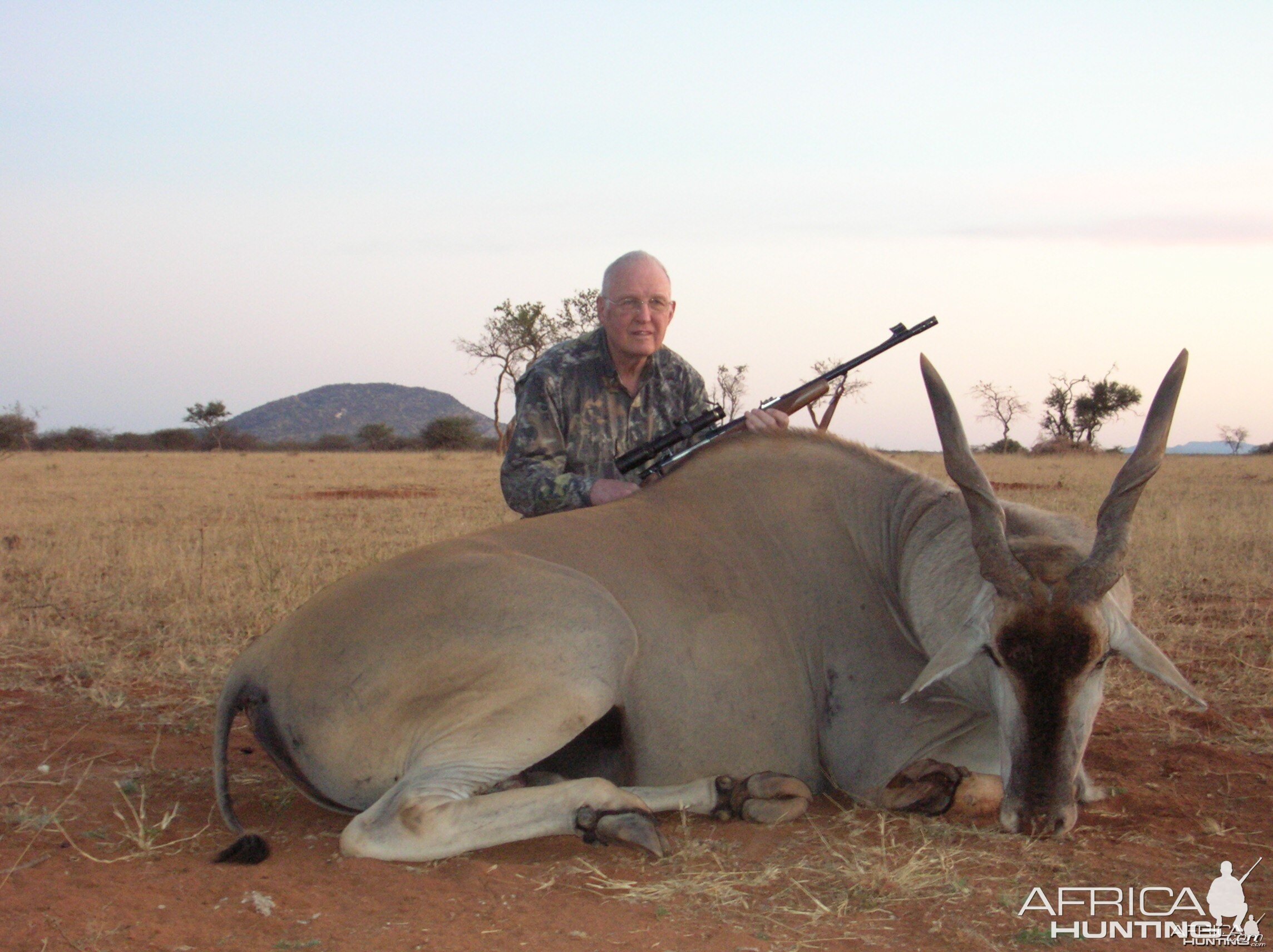 Hunting Cape Eland in Namibia