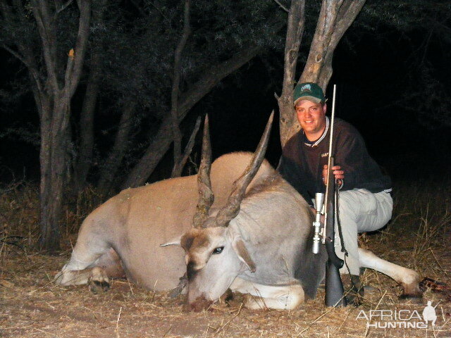 Hunting Cape Eland in Namibia