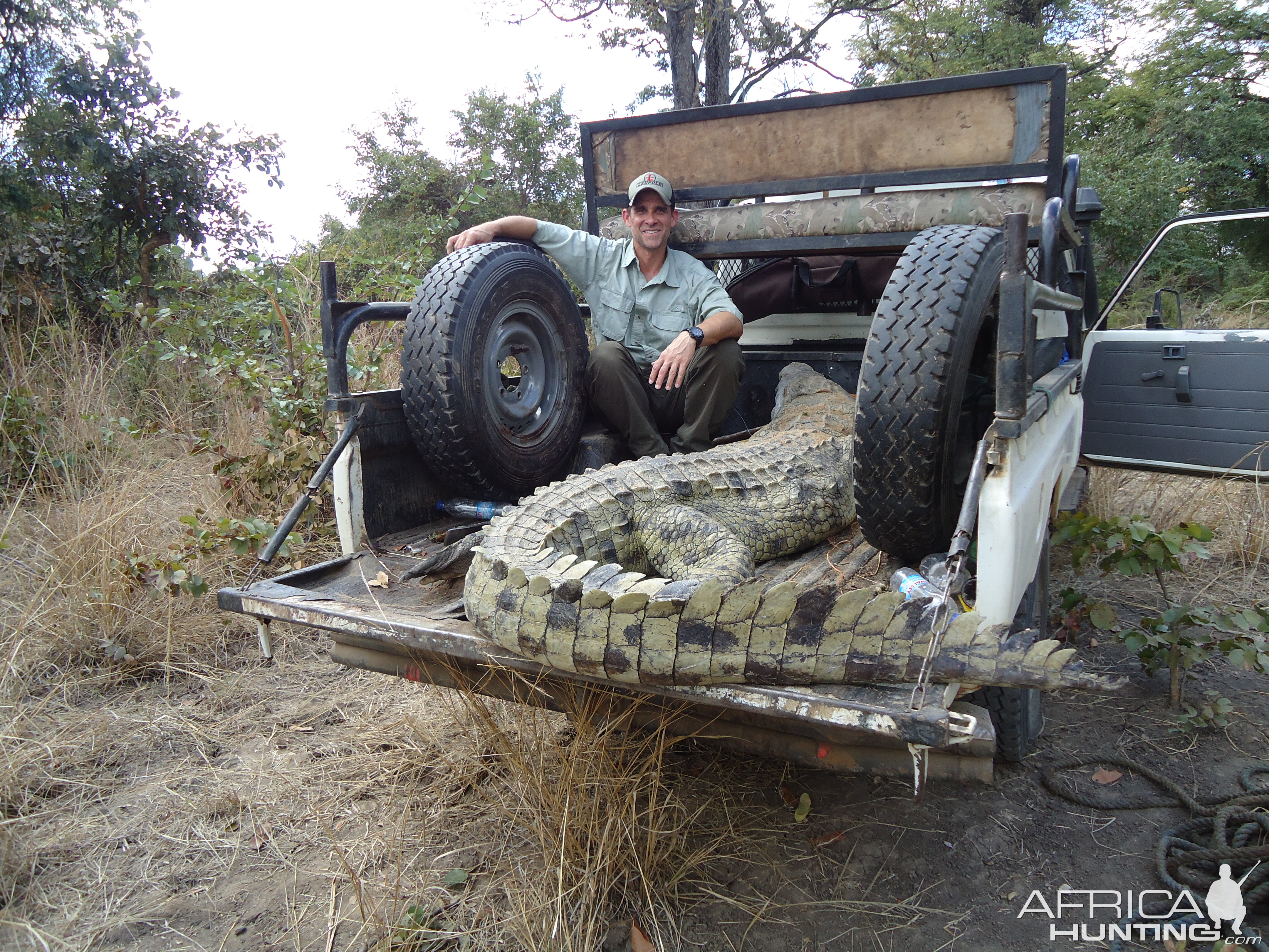 Hunting Crocodile in Zambia