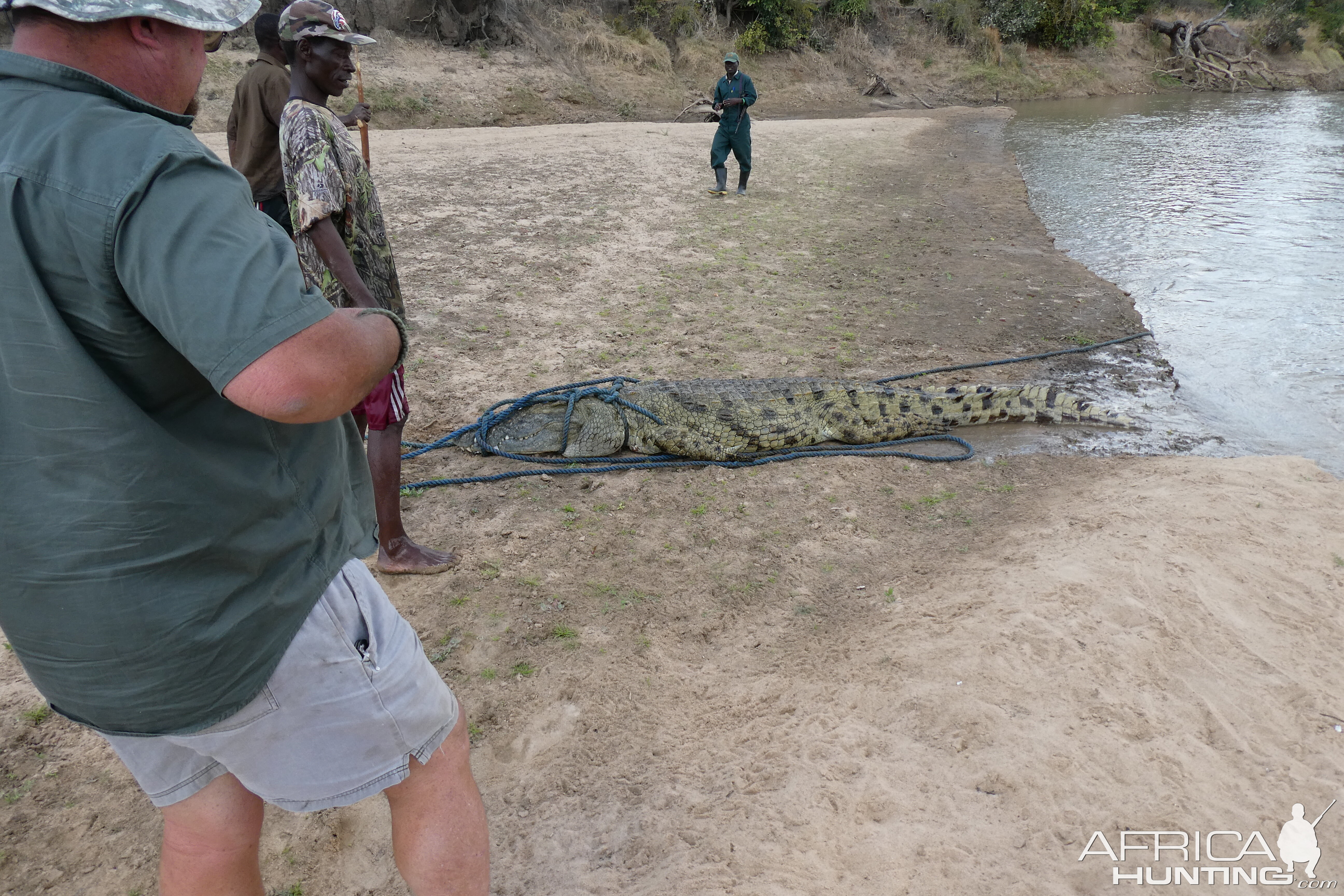 Hunting Crocodile in Zambia