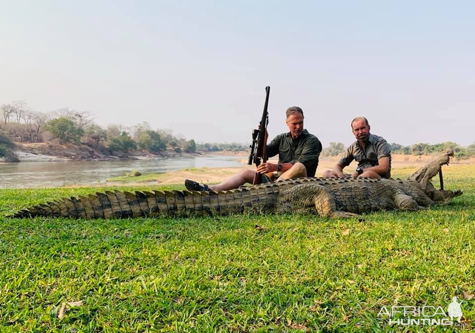 Hunting Crocodile in Zambia