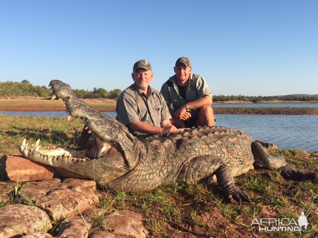 Hunting Crocodile in Zimbabwe