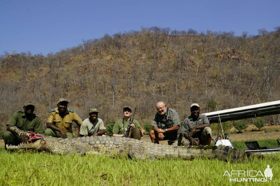 Hunting Crocodile in Zimbabwe
