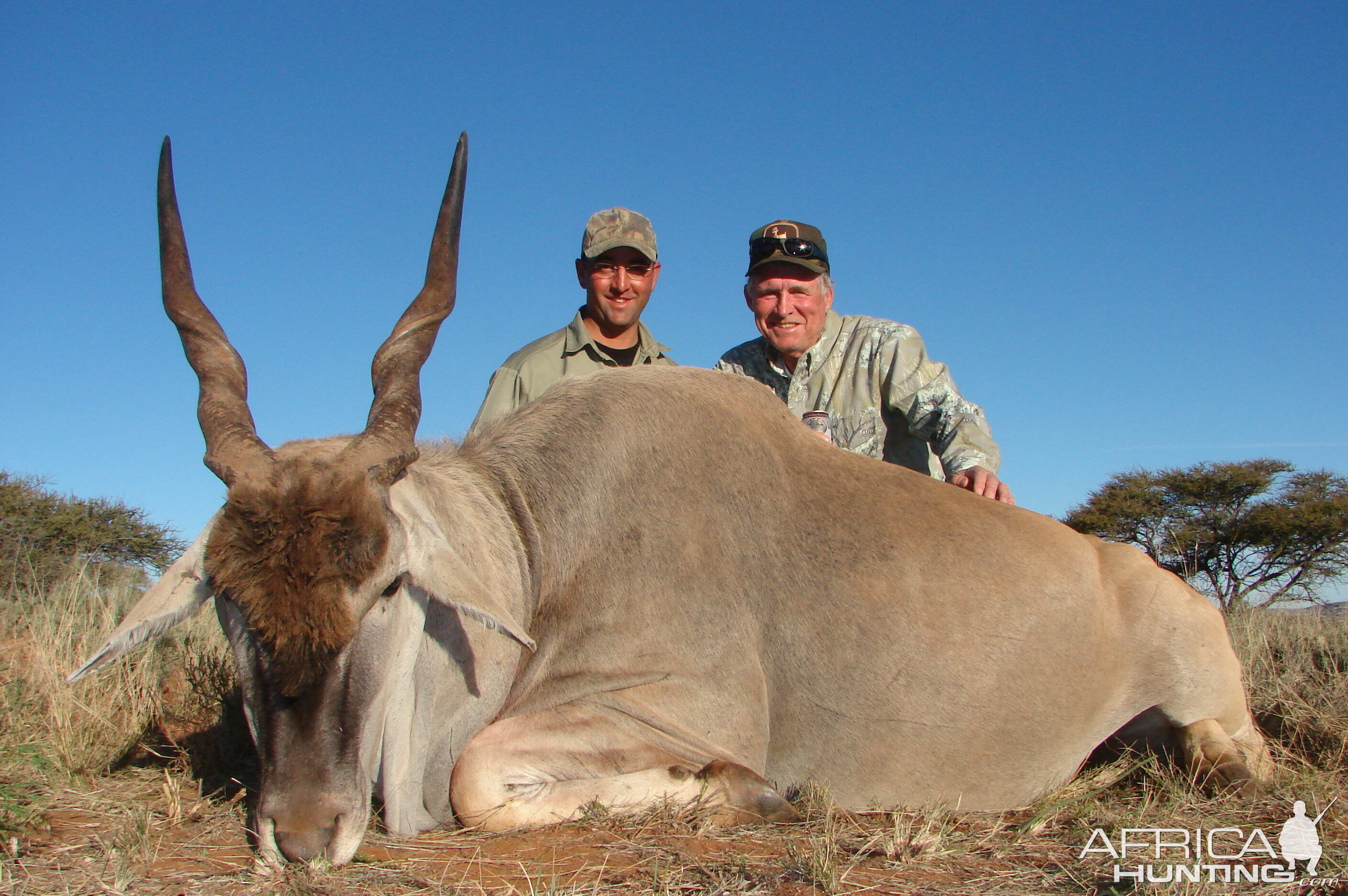 Hunting Eland with Wintershoek Johnny Vivier Safaris in SA