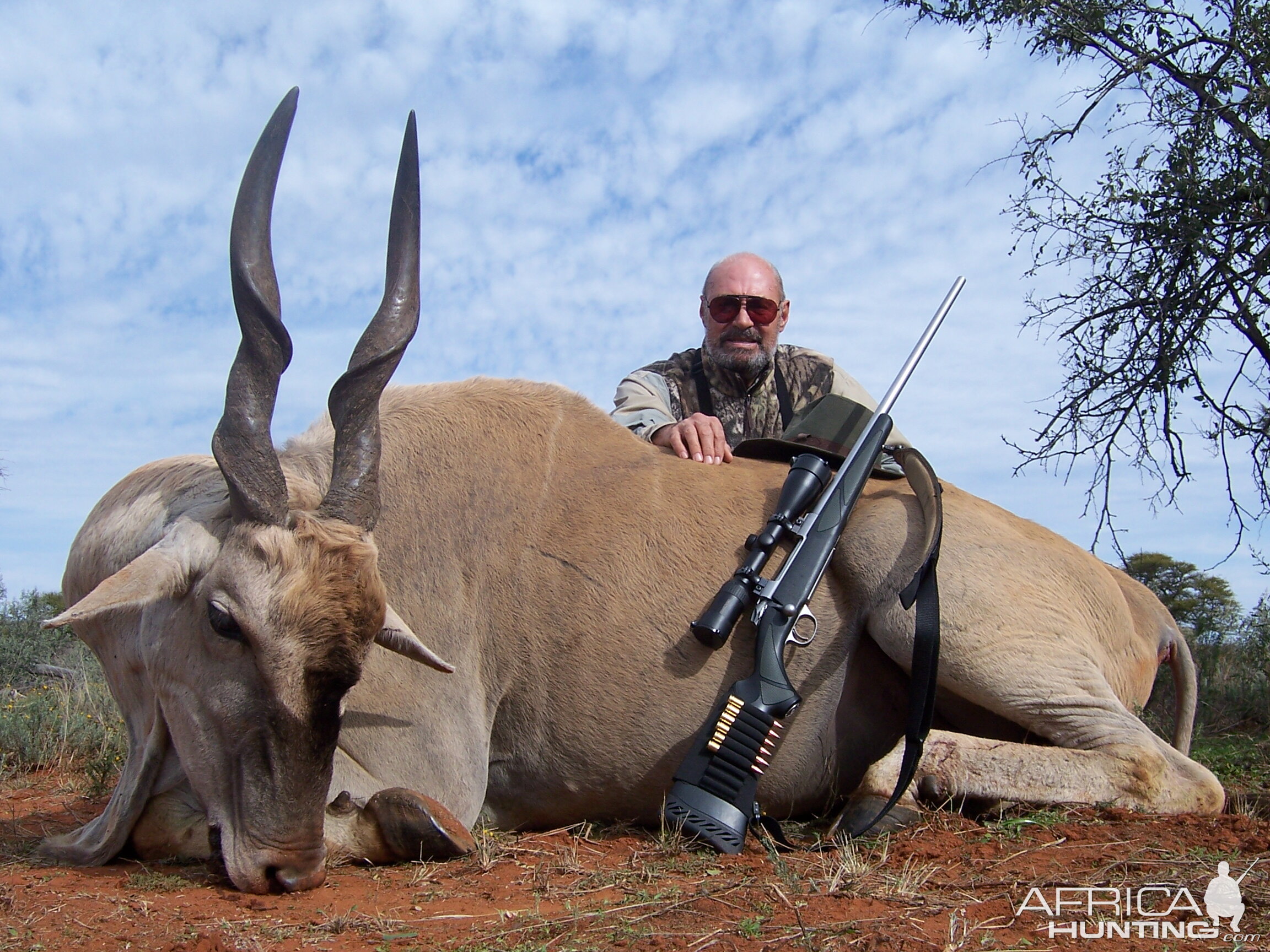 Hunting Eland with Wintershoek Johnny Vivier Safaris in SA