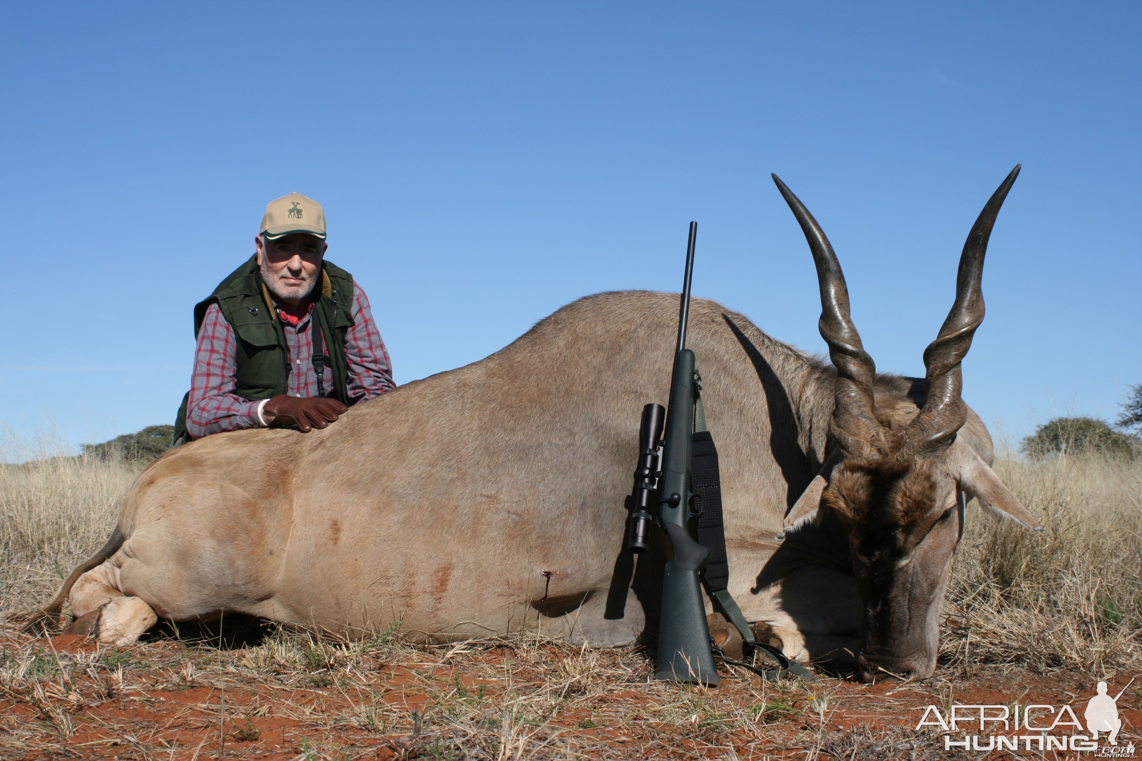 Hunting Eland with Wintershoek Johnny Vivier Safaris in SA