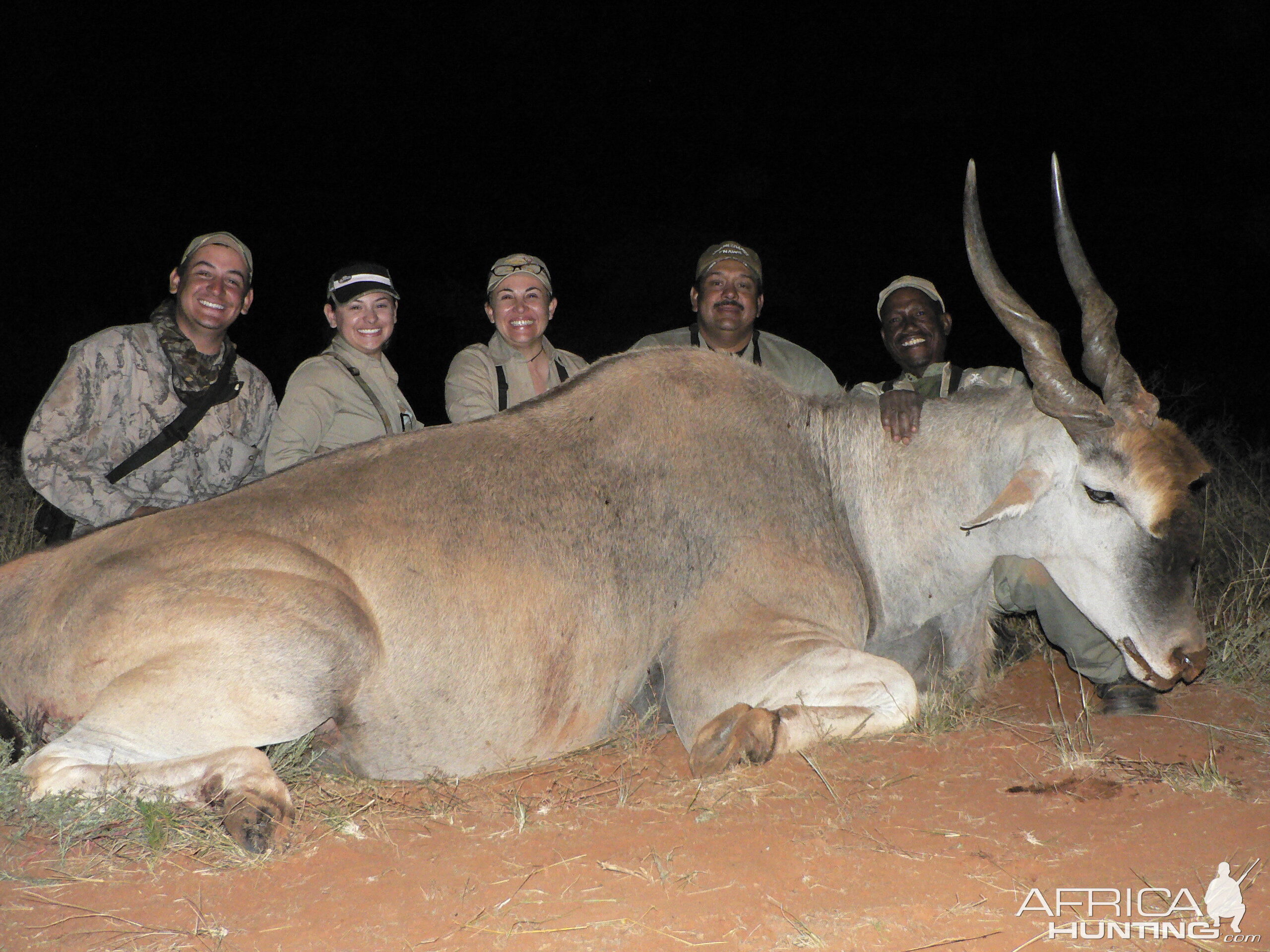 Hunting Eland with Wintershoek Johnny Vivier Safaris in SA