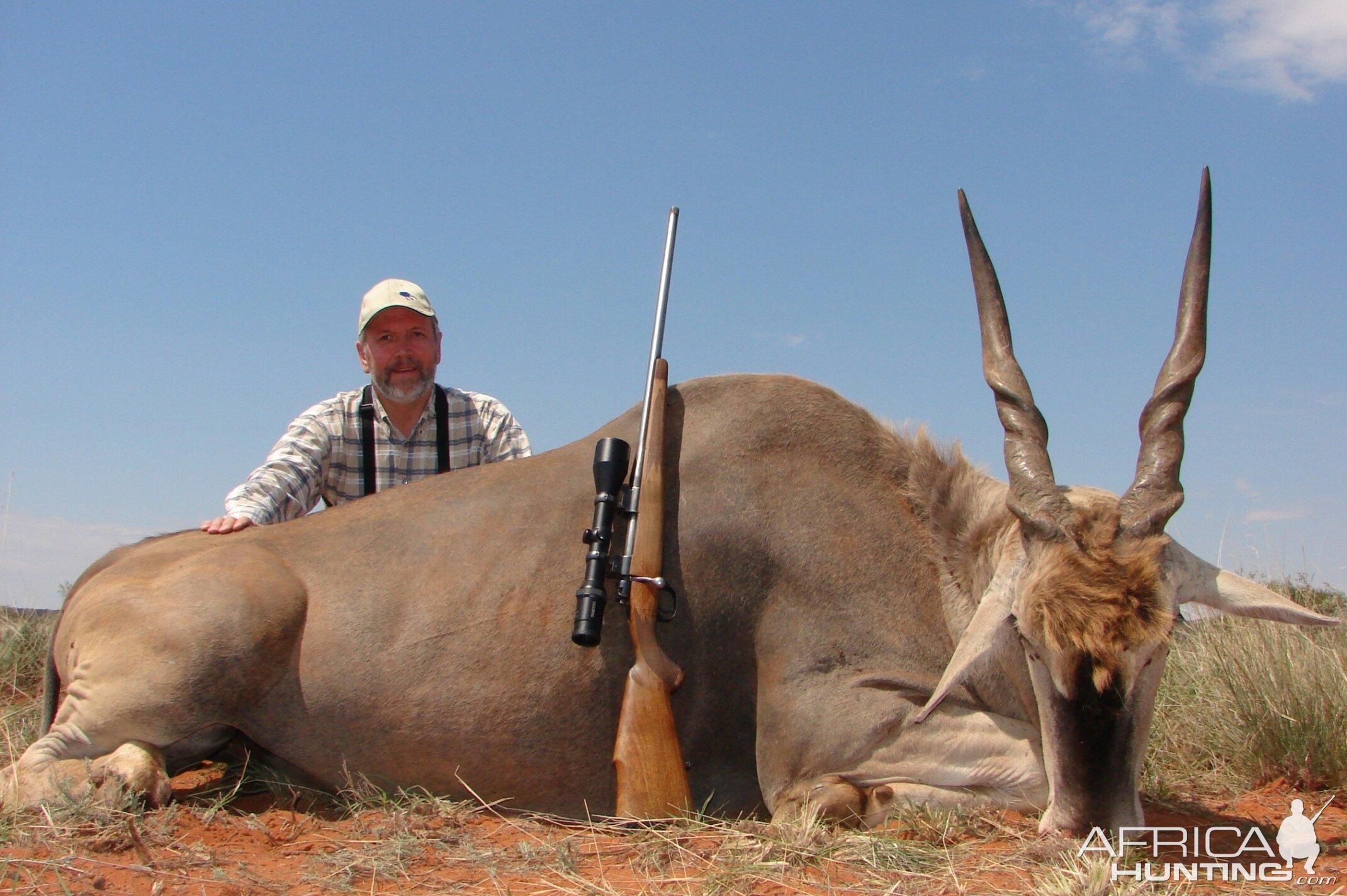 Hunting Eland with Wintershoek Johnny Vivier Safaris in SA