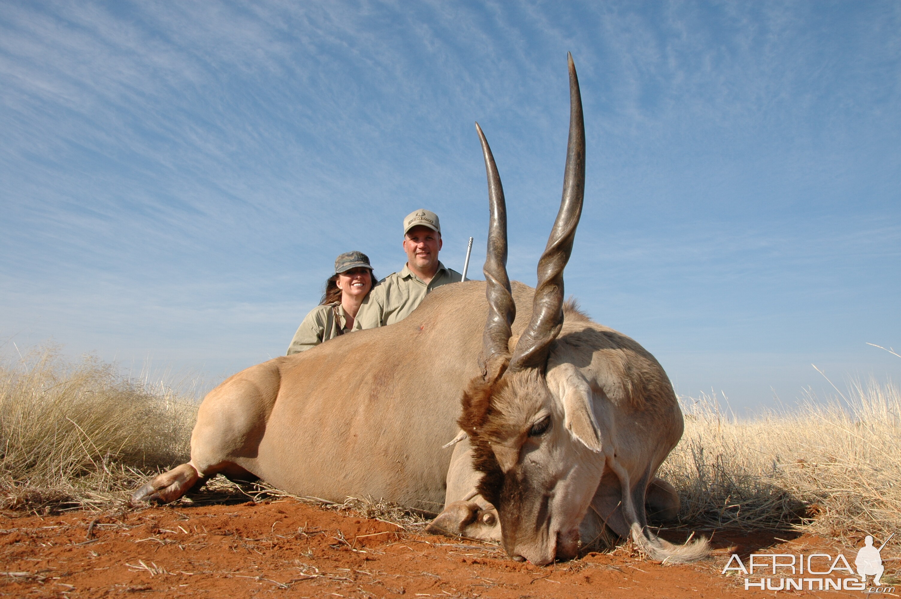 Hunting Eland with Wintershoek Johnny Vivier Safaris in SA