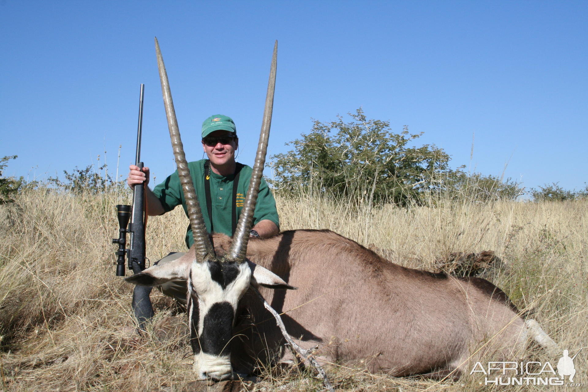 Hunting Gemsbok in Namibia