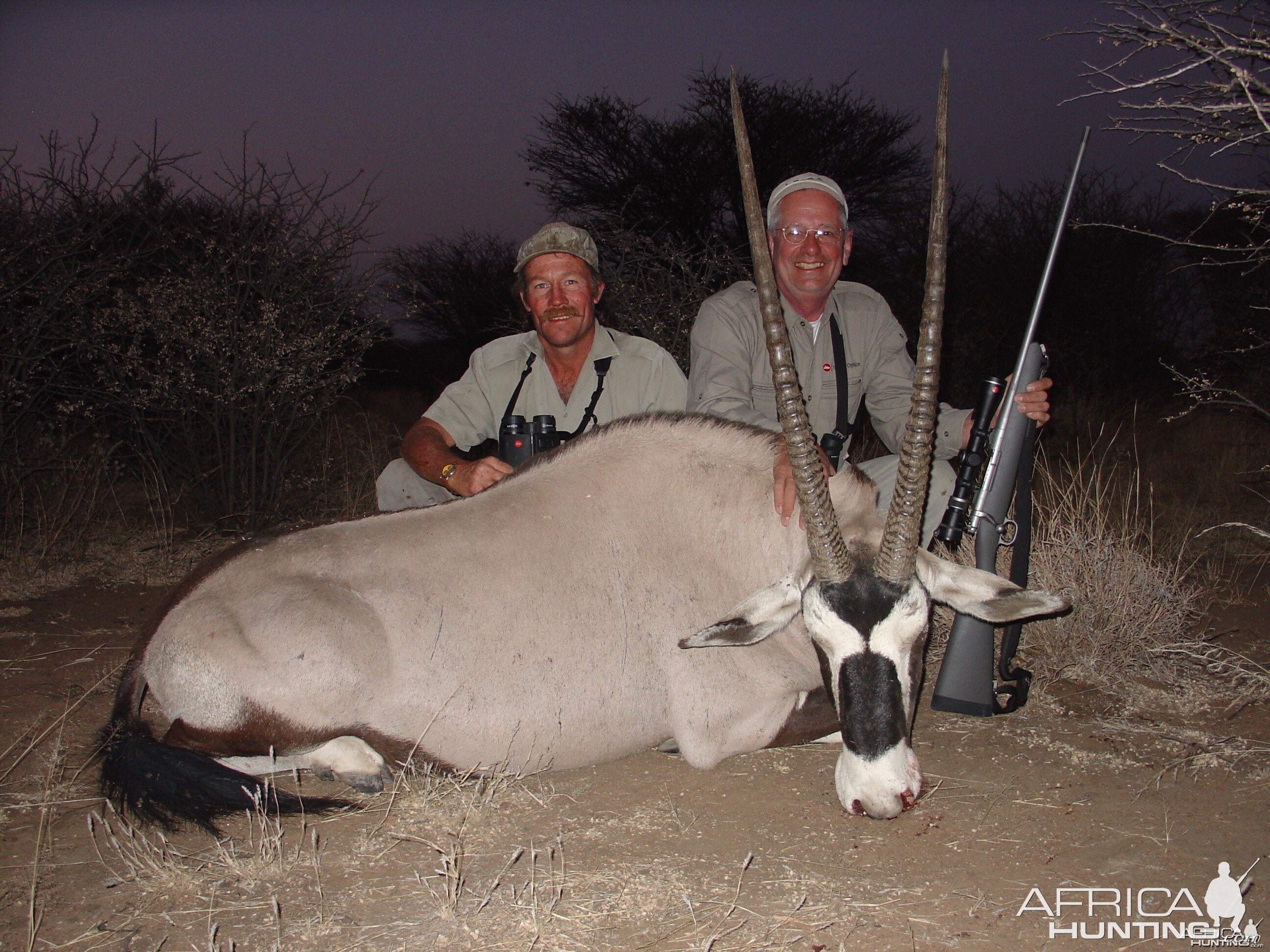 Hunting Gemsbok in Namibia