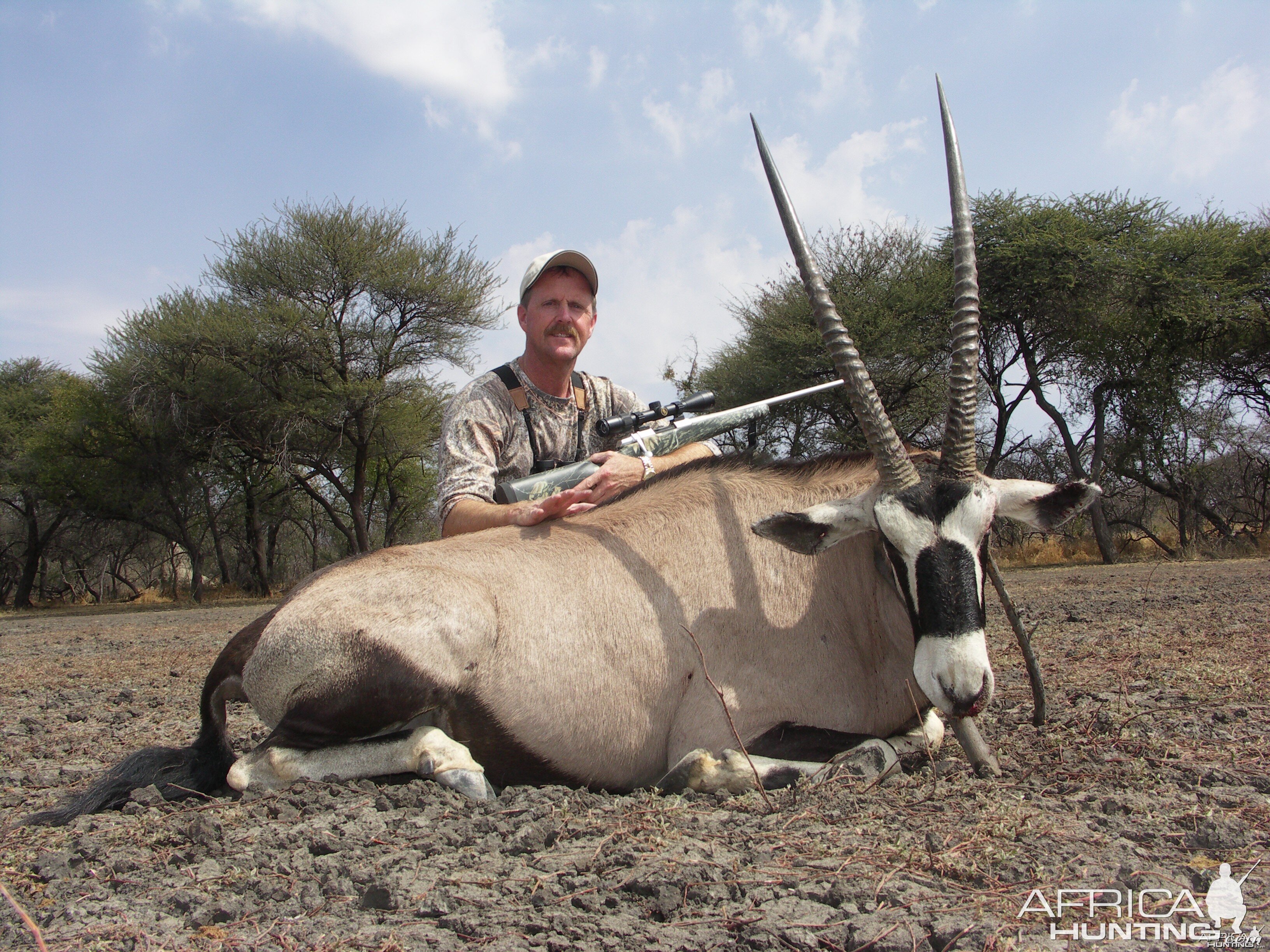 Hunting Gemsbok in Namibia