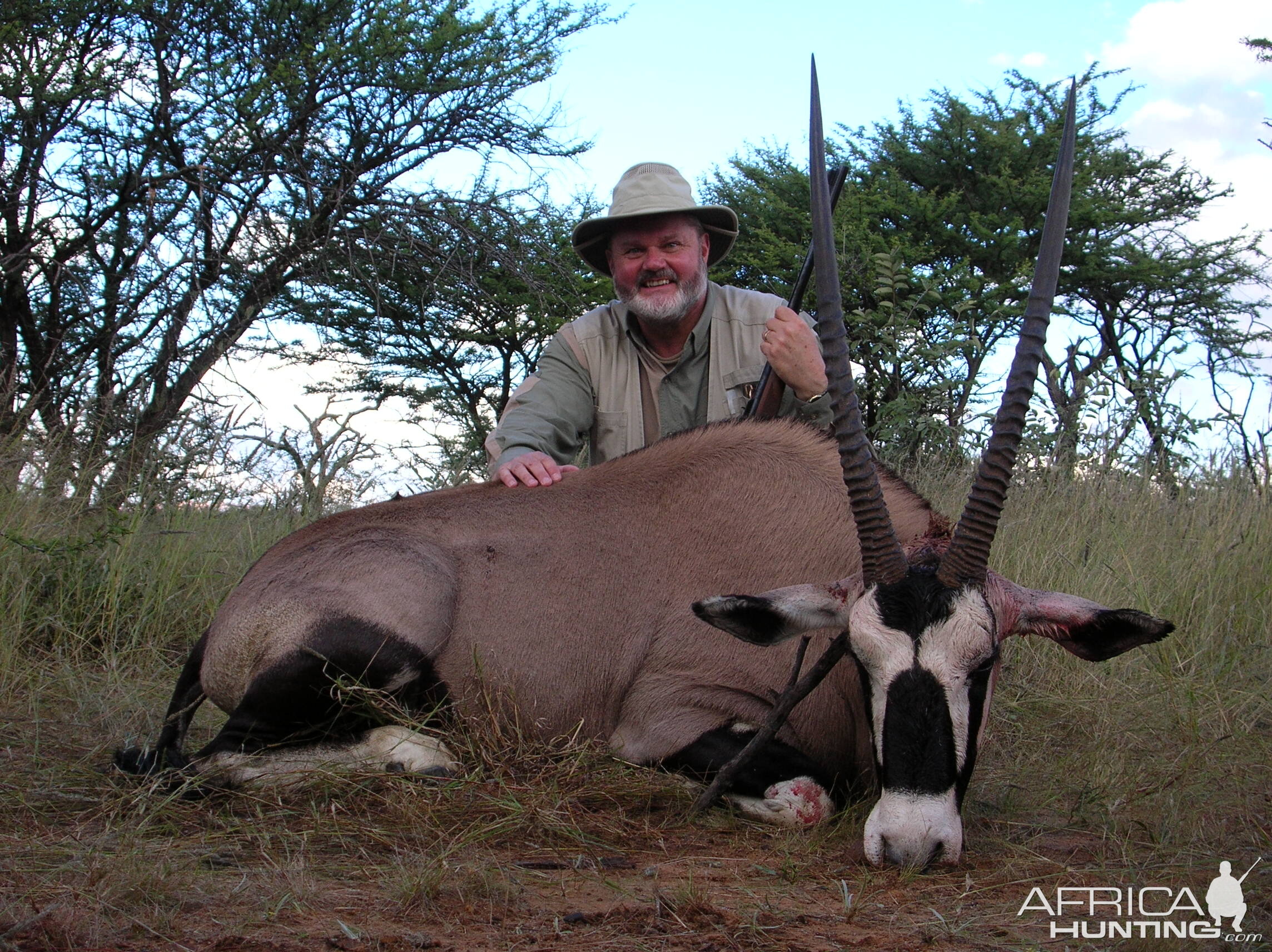 Hunting Gemsbok in Namibia