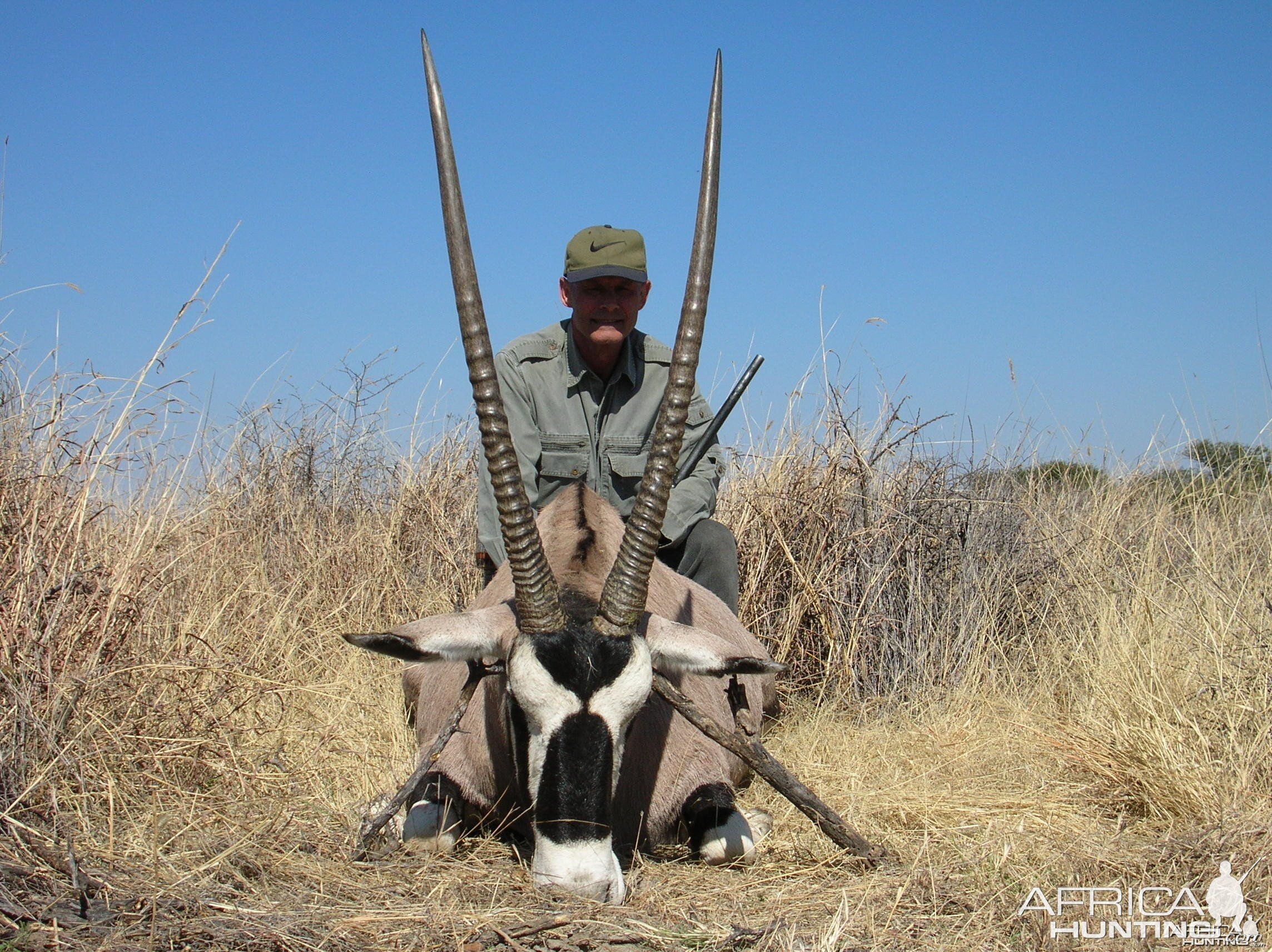 Hunting Gemsbok in Namibia