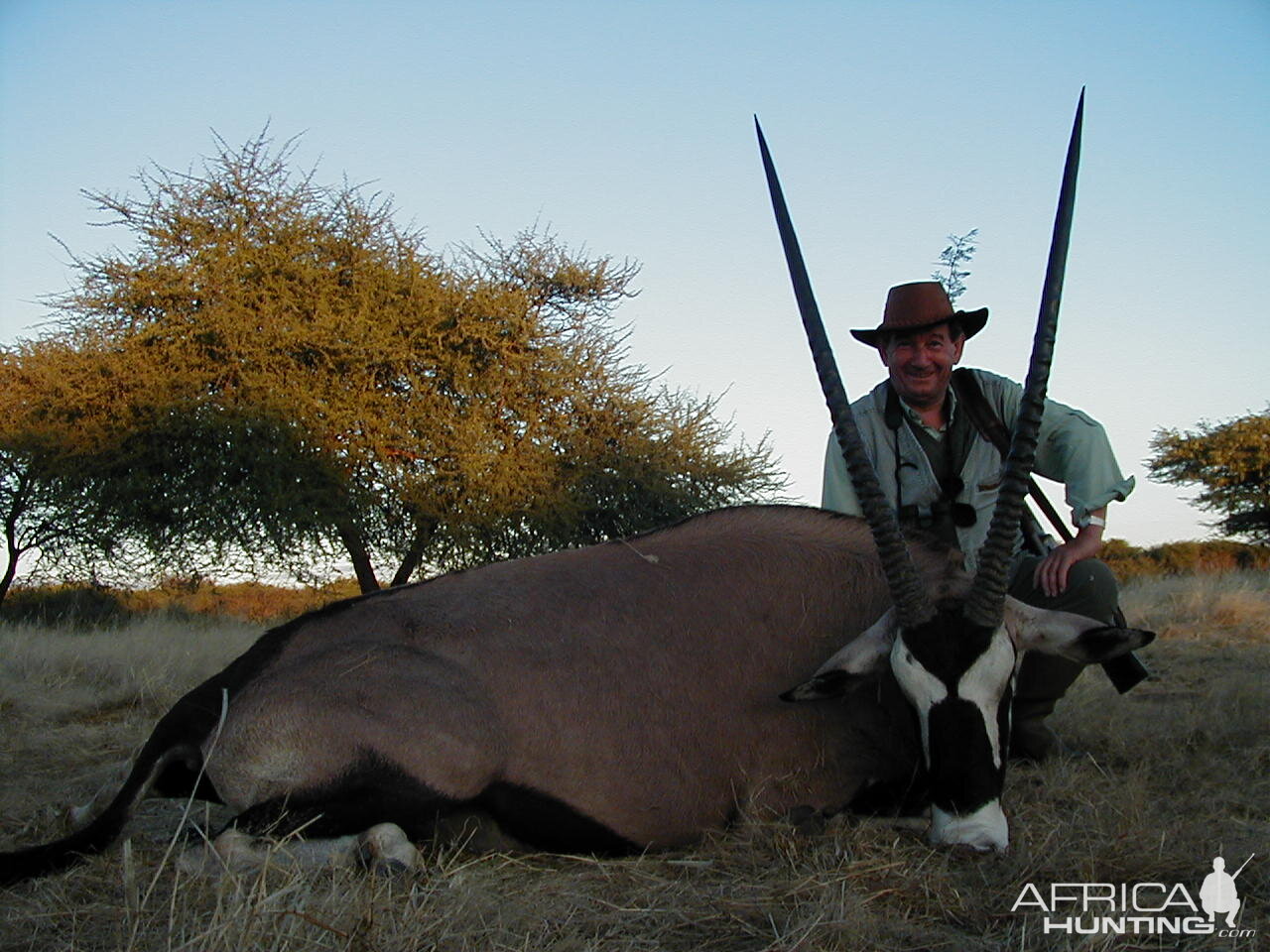 Hunting Gemsbok in Namibia