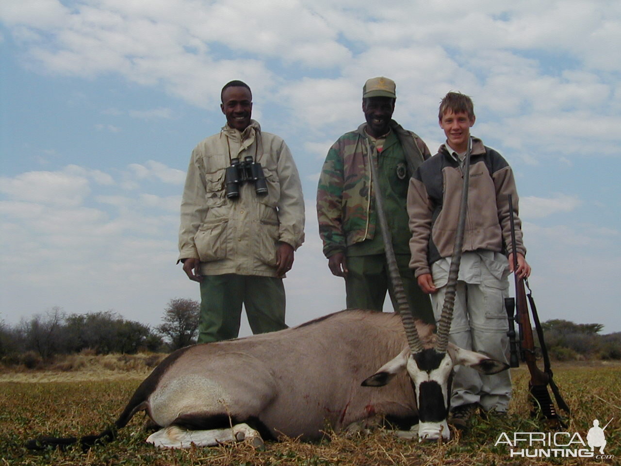 Hunting Gemsbok in Namibia