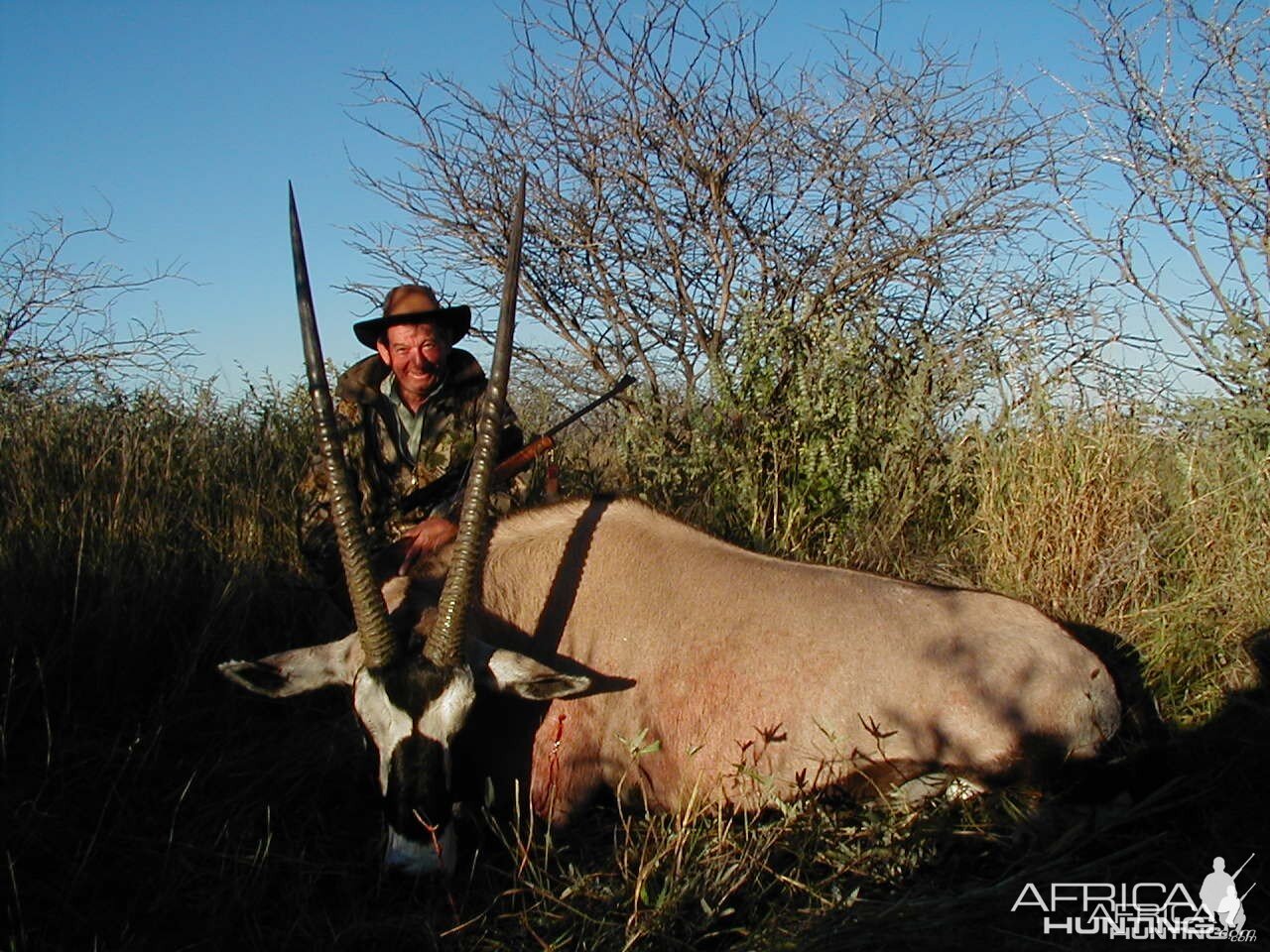 Hunting Gemsbok in Namibia