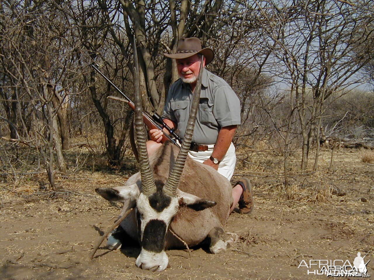 Hunting Gemsbok in Namibia