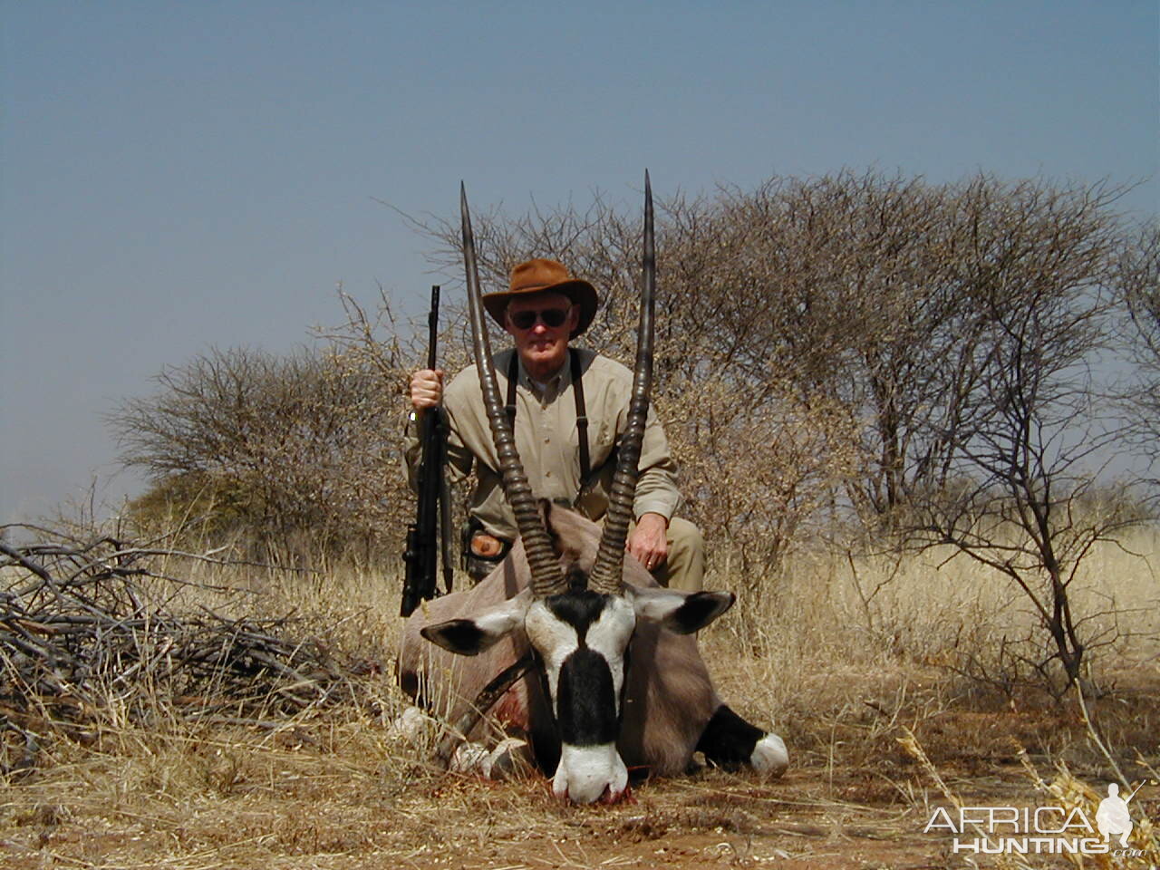 Hunting Gemsbok in Namibia