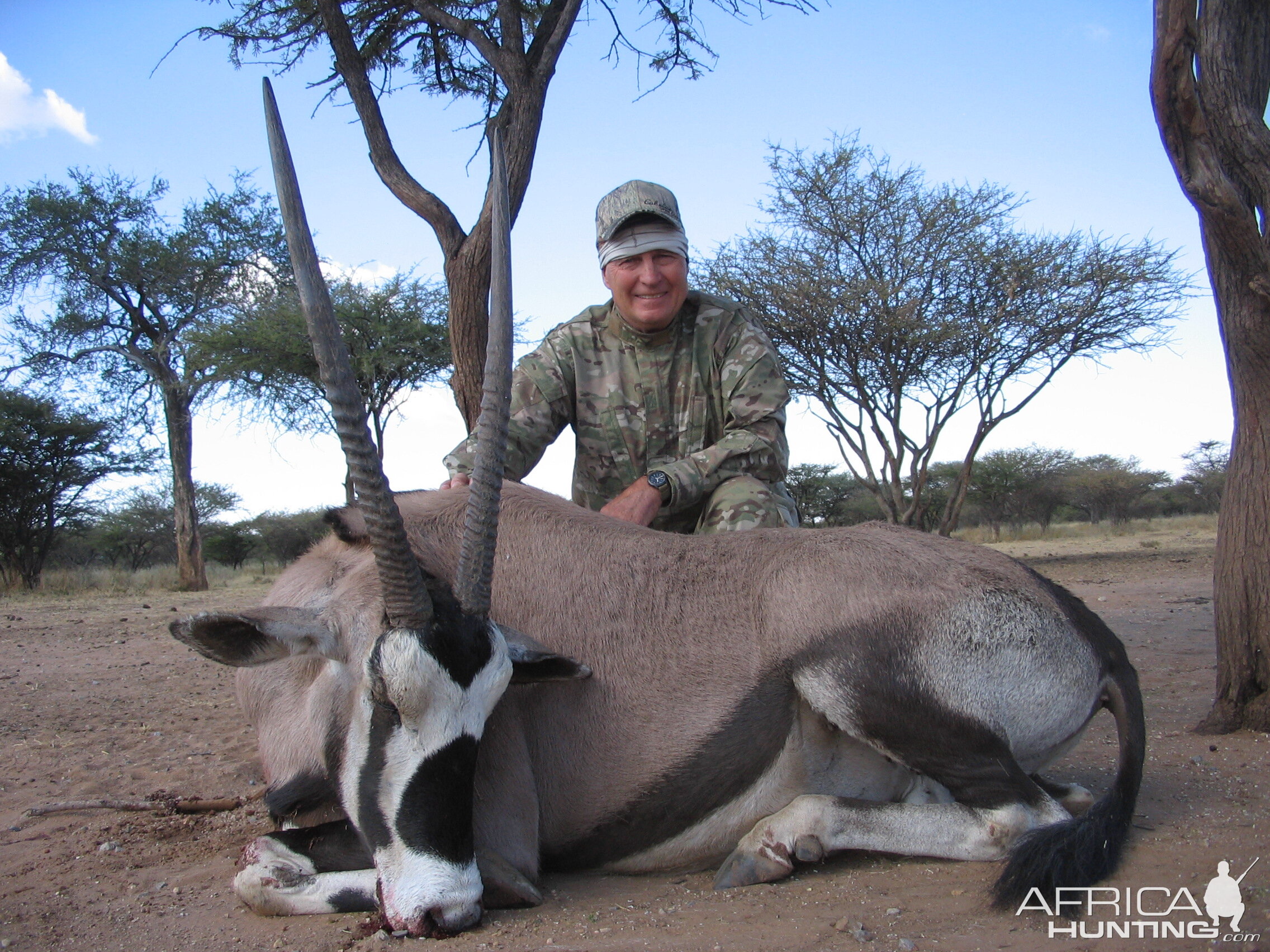 Hunting Gemsbok in Namibia