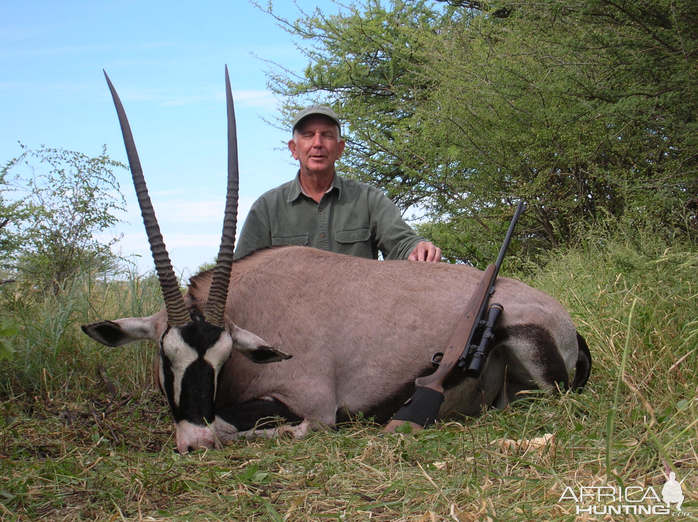 Hunting Gemsbok in Namibia