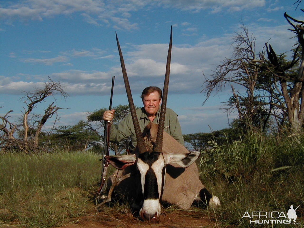 Hunting Gemsbok in Namibia