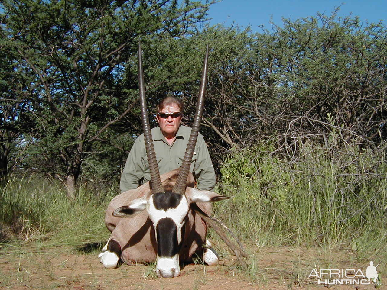 Hunting Gemsbok in Namibia