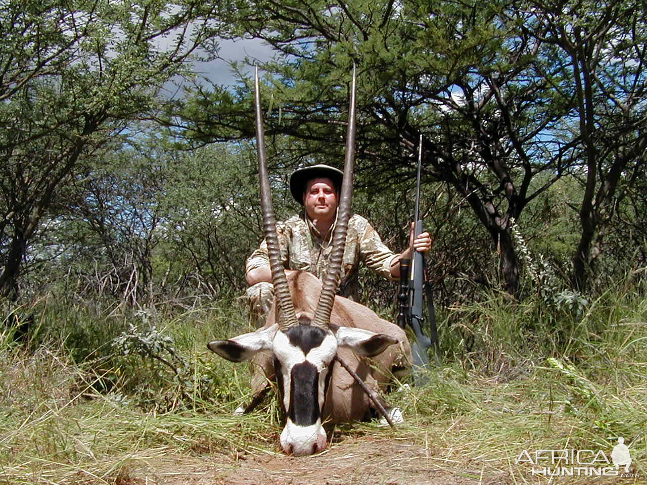 Hunting Gemsbok in Namibia