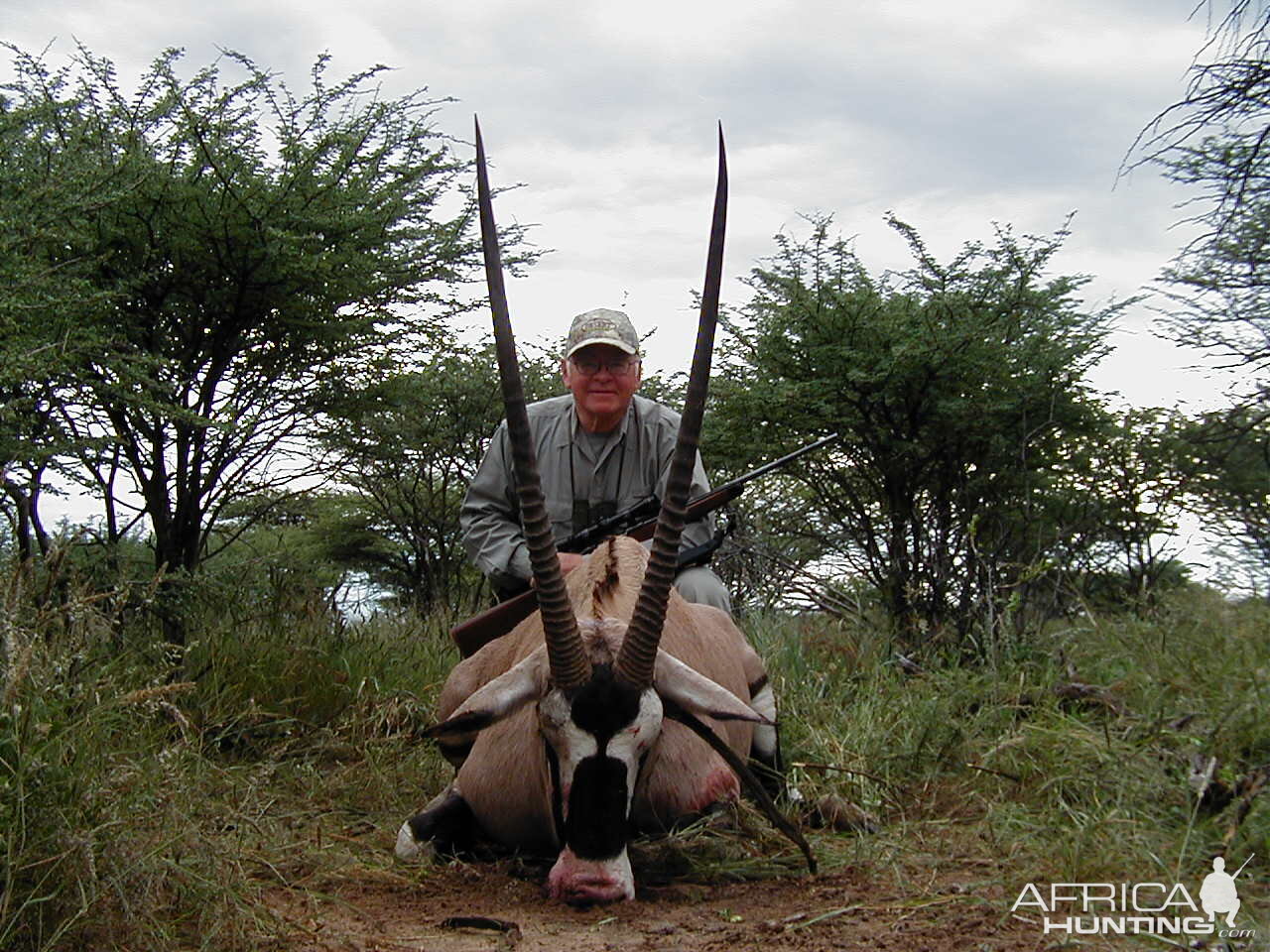 Hunting Gemsbok in Namibia