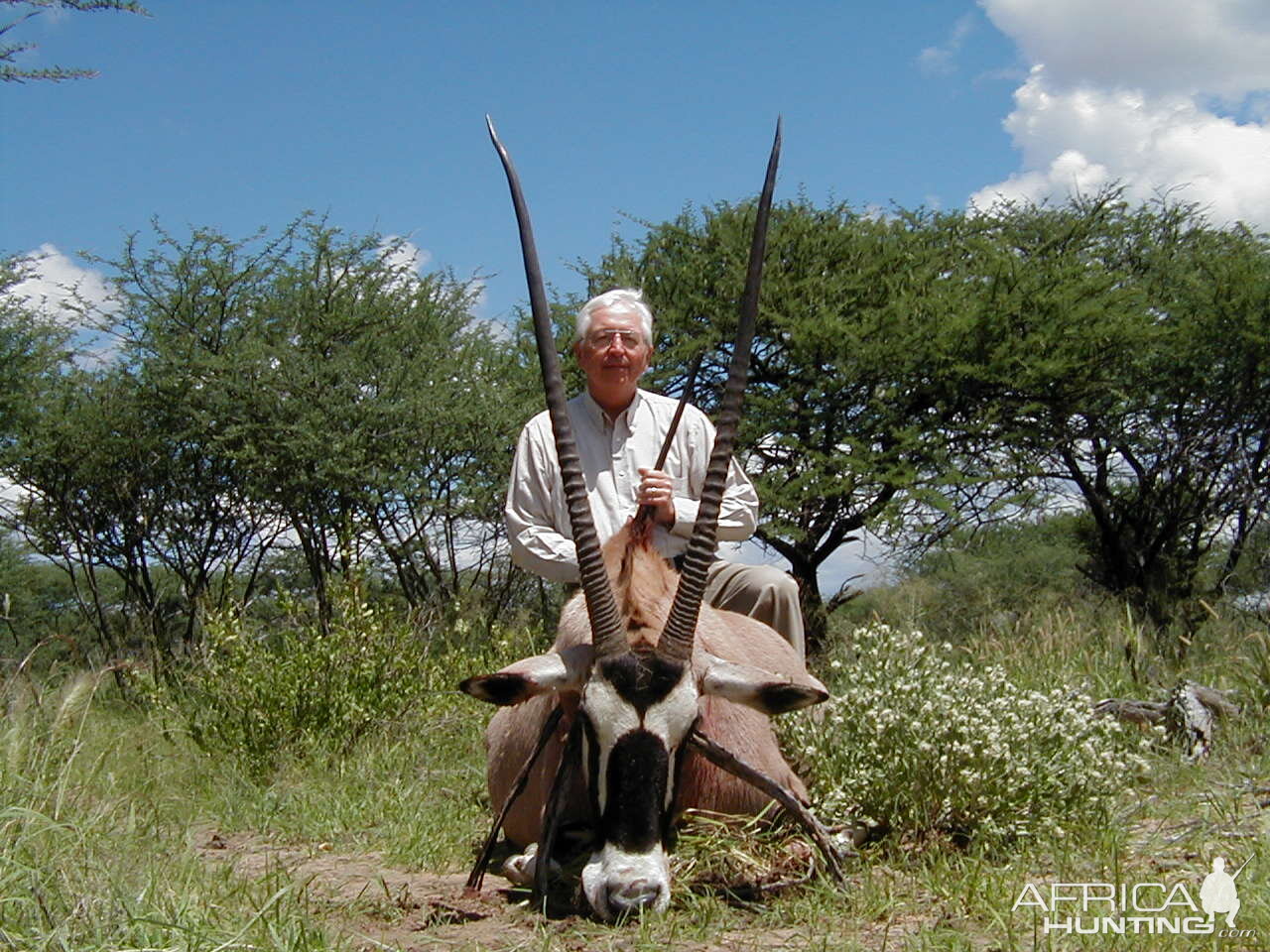 Hunting Gemsbok in Namibia