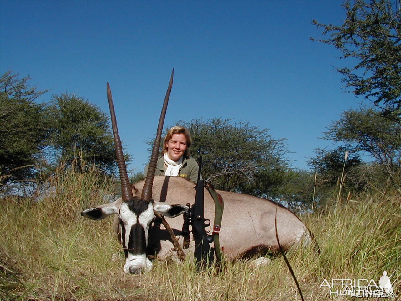 Hunting Gemsbok in Namibia