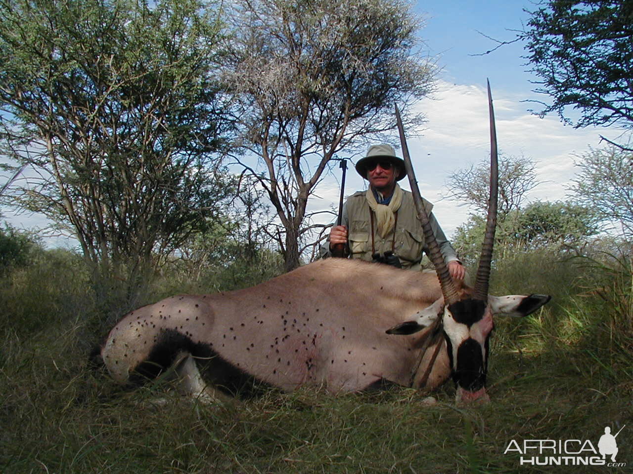 Hunting Gemsbok in Namibia