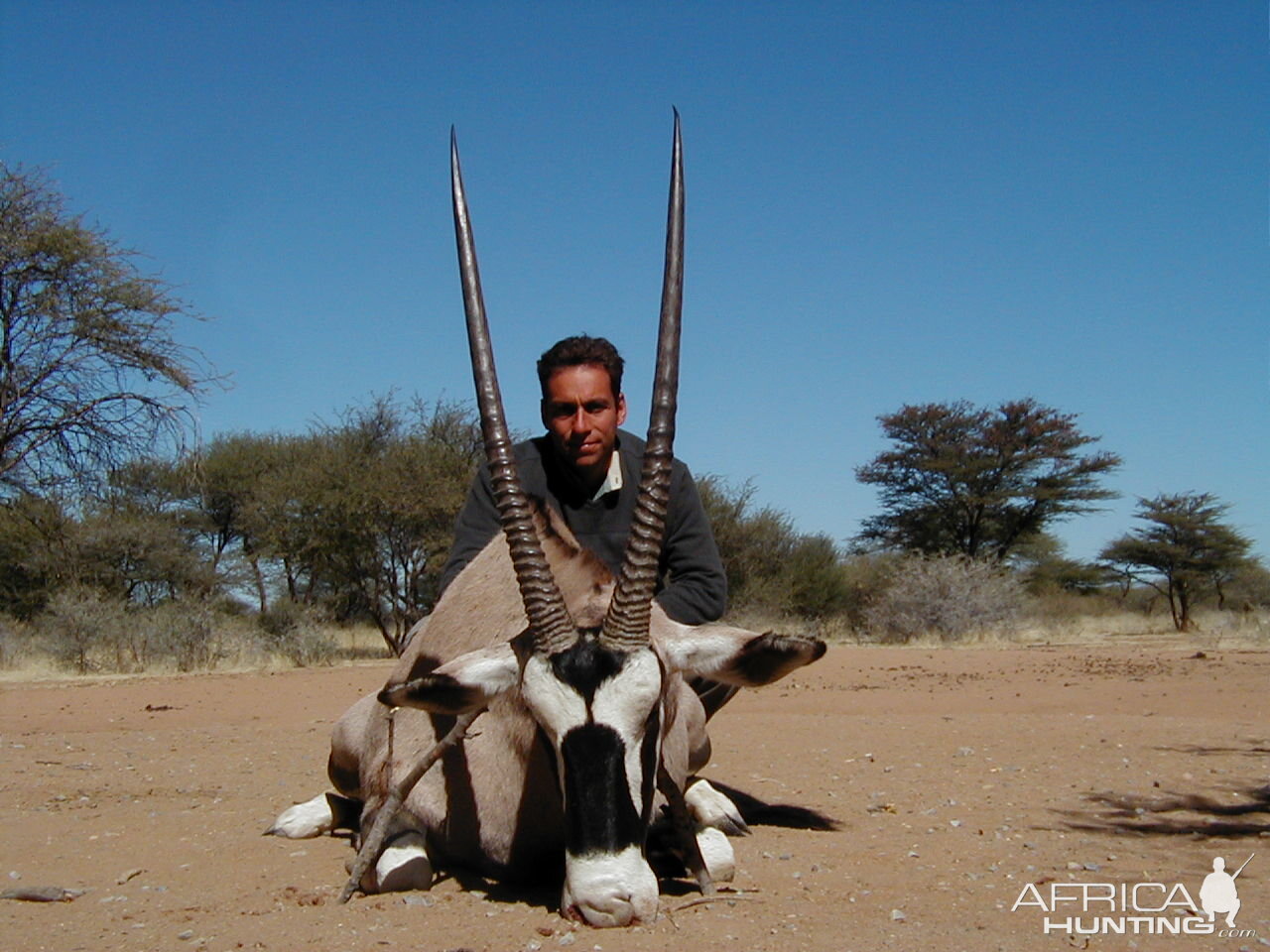 Hunting Gemsbok in Namibia