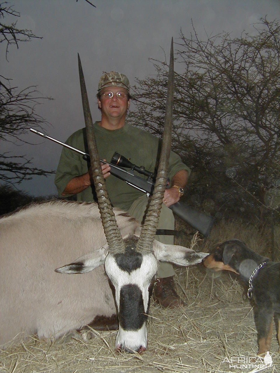 Hunting Gemsbok in Namibia