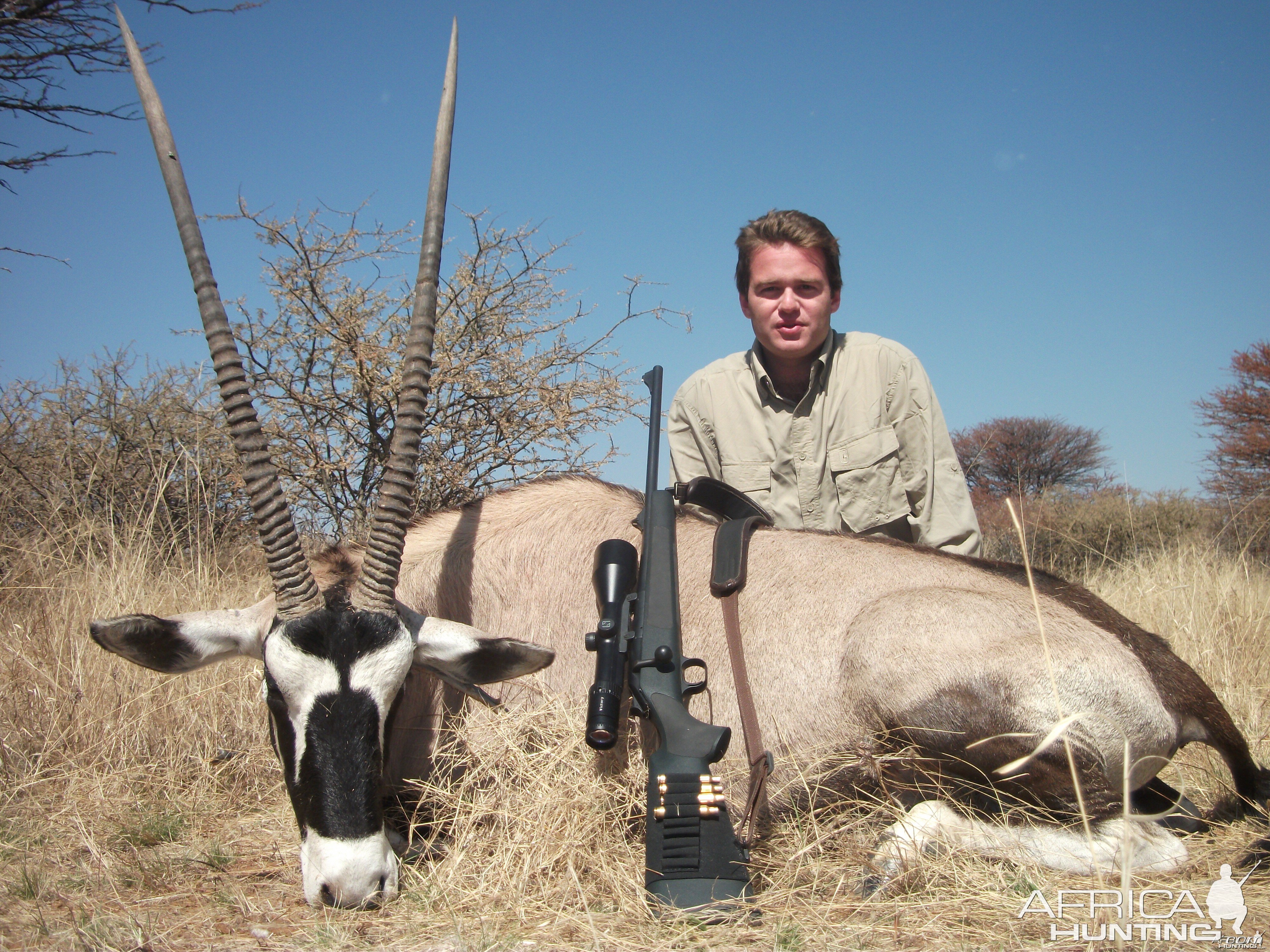 Hunting Gemsbok in Namibia