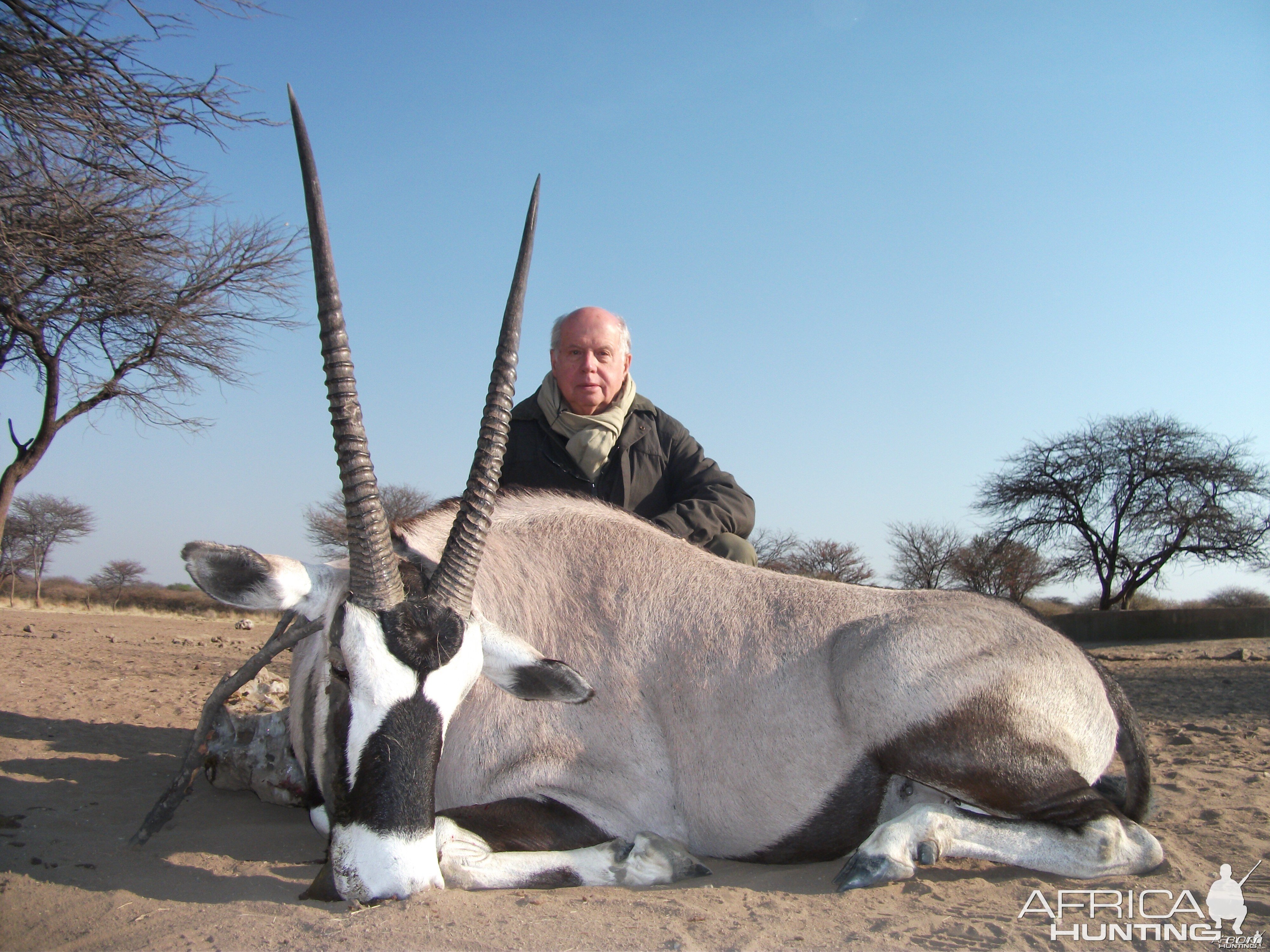 Hunting Gemsbok in Namibia