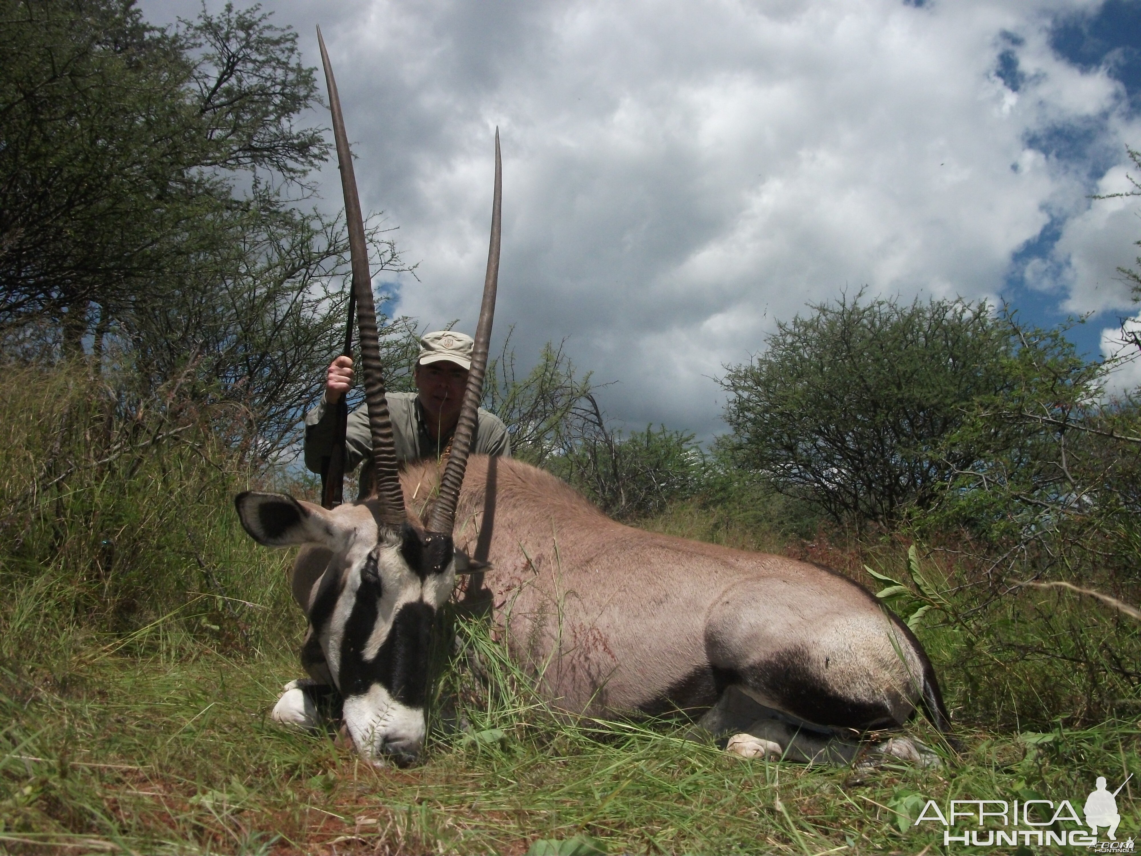 Hunting Gemsbok in Namibia